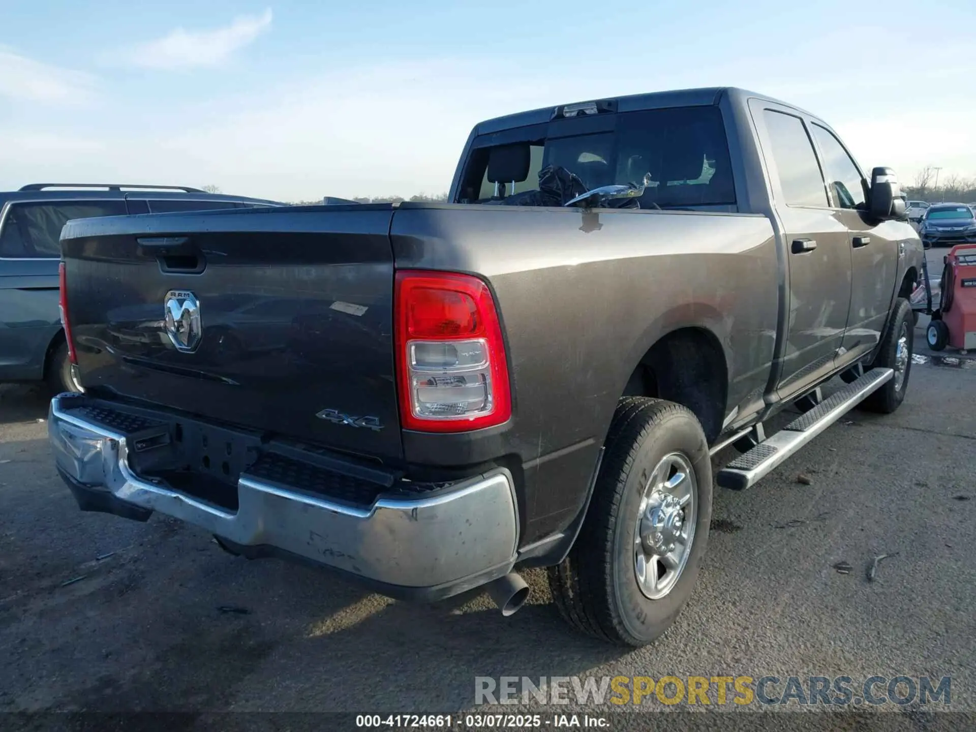 4 Photograph of a damaged car 3C6UR5CL9RG245485 RAM 2500 2024