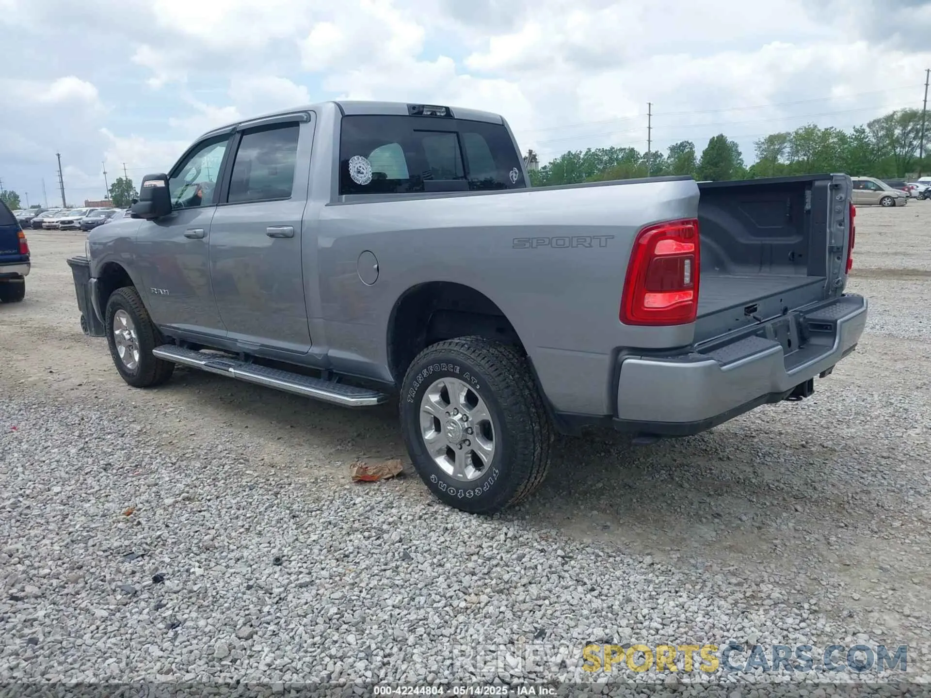 3 Photograph of a damaged car 3C6UR5DJ1RG186140 RAM 2500 2024