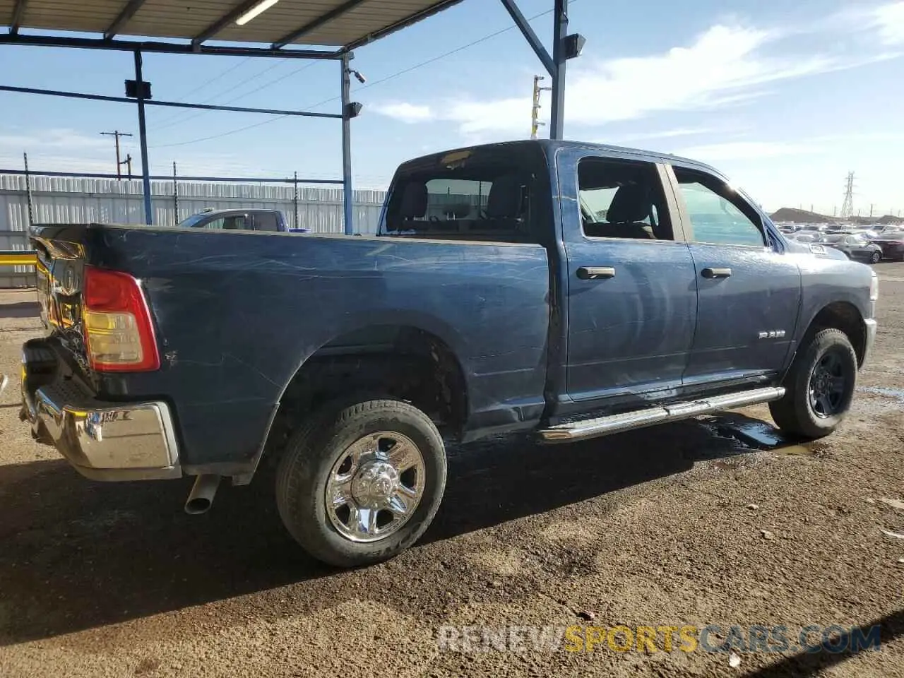 3 Photograph of a damaged car 3C6UR5DJ1RG348459 RAM 2500 2024
