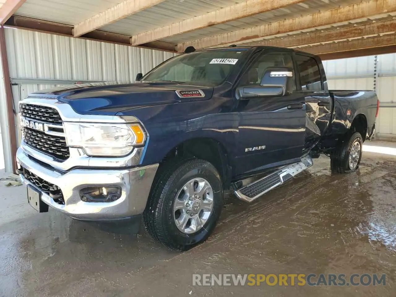 1 Photograph of a damaged car 3C6UR5DJ1RG381039 RAM 2500 2024