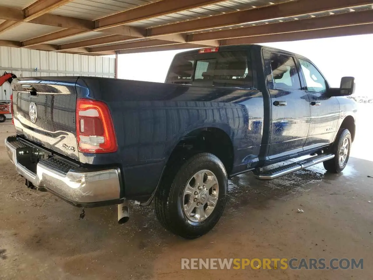 3 Photograph of a damaged car 3C6UR5DJ1RG381039 RAM 2500 2024