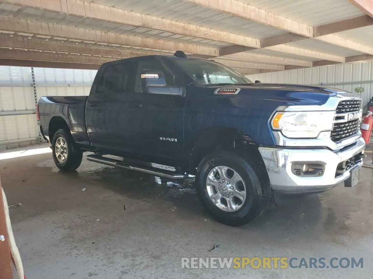 4 Photograph of a damaged car 3C6UR5DJ1RG381039 RAM 2500 2024
