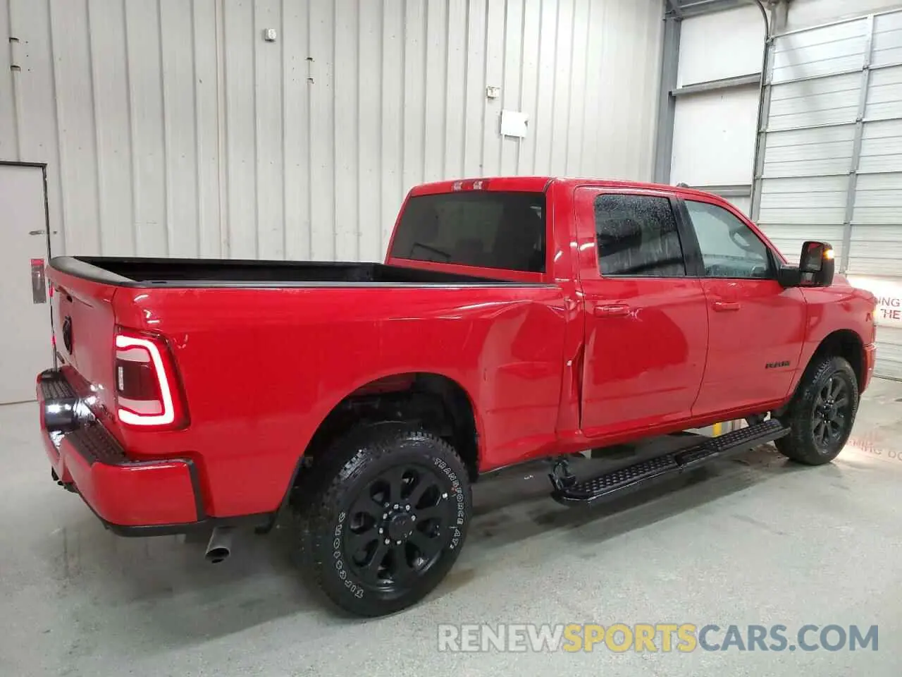 3 Photograph of a damaged car 3C6UR5DJ1RG397502 RAM 2500 2024