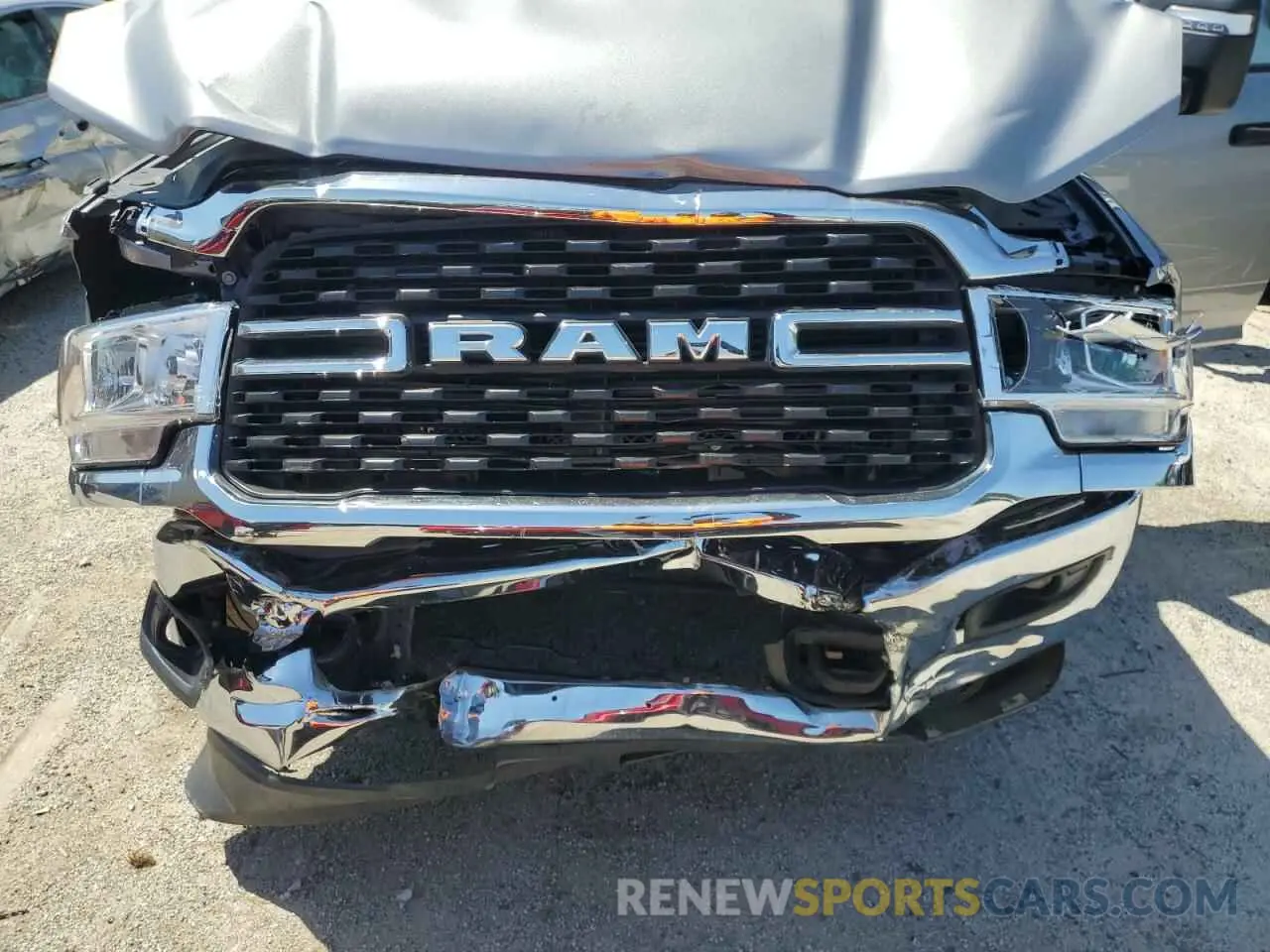 11 Photograph of a damaged car 3C6UR5DJ2RG354836 RAM 2500 2024