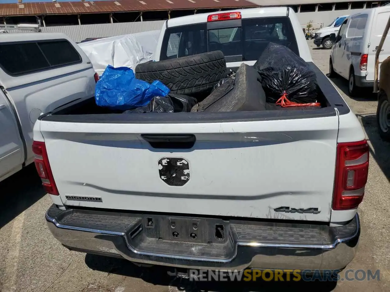 6 Photograph of a damaged car 3C6UR5DJ2RG373340 RAM 2500 2024
