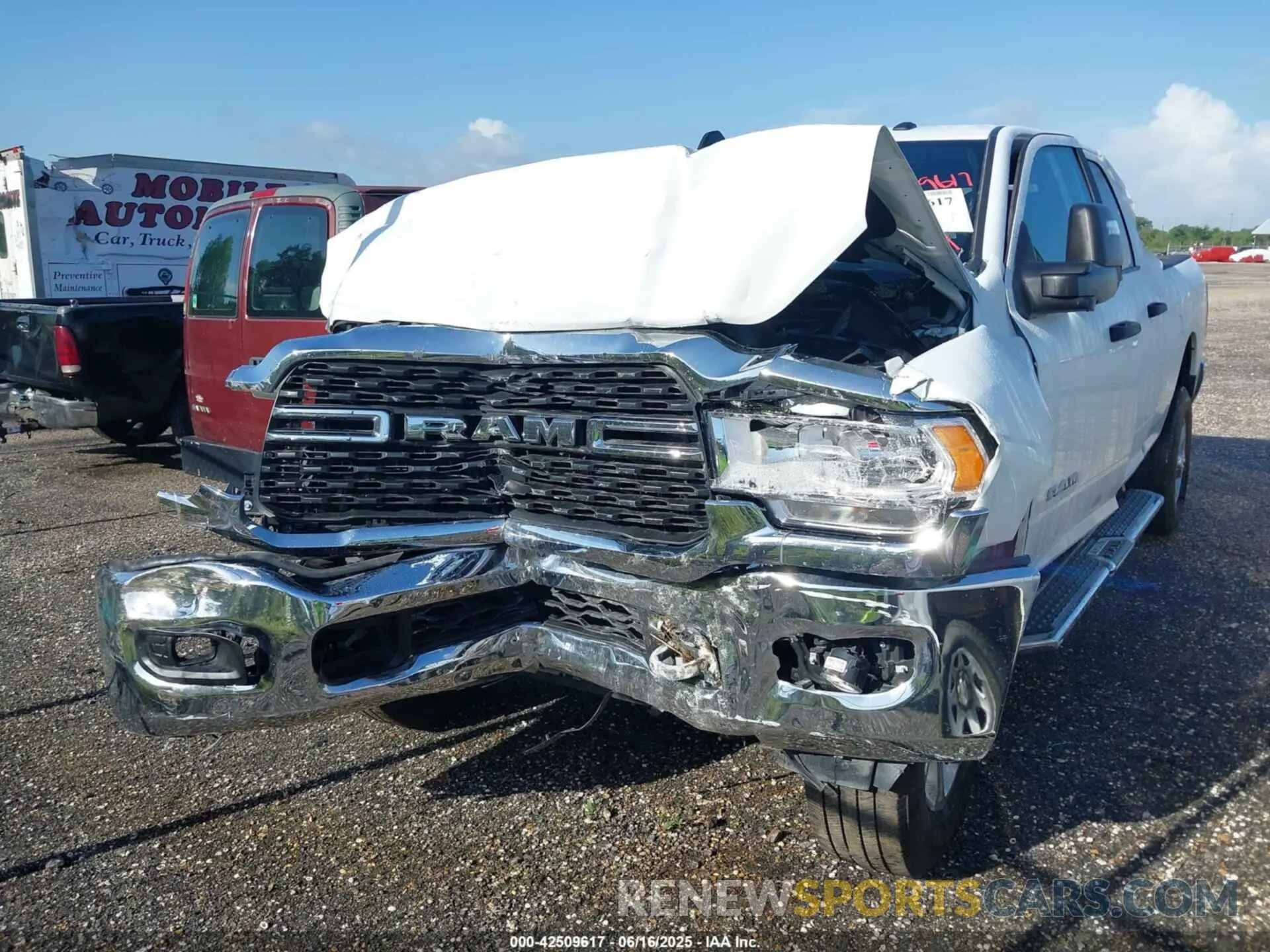 6 Photograph of a damaged car 3C6UR5DJ3RG366512 RAM 2500 2024