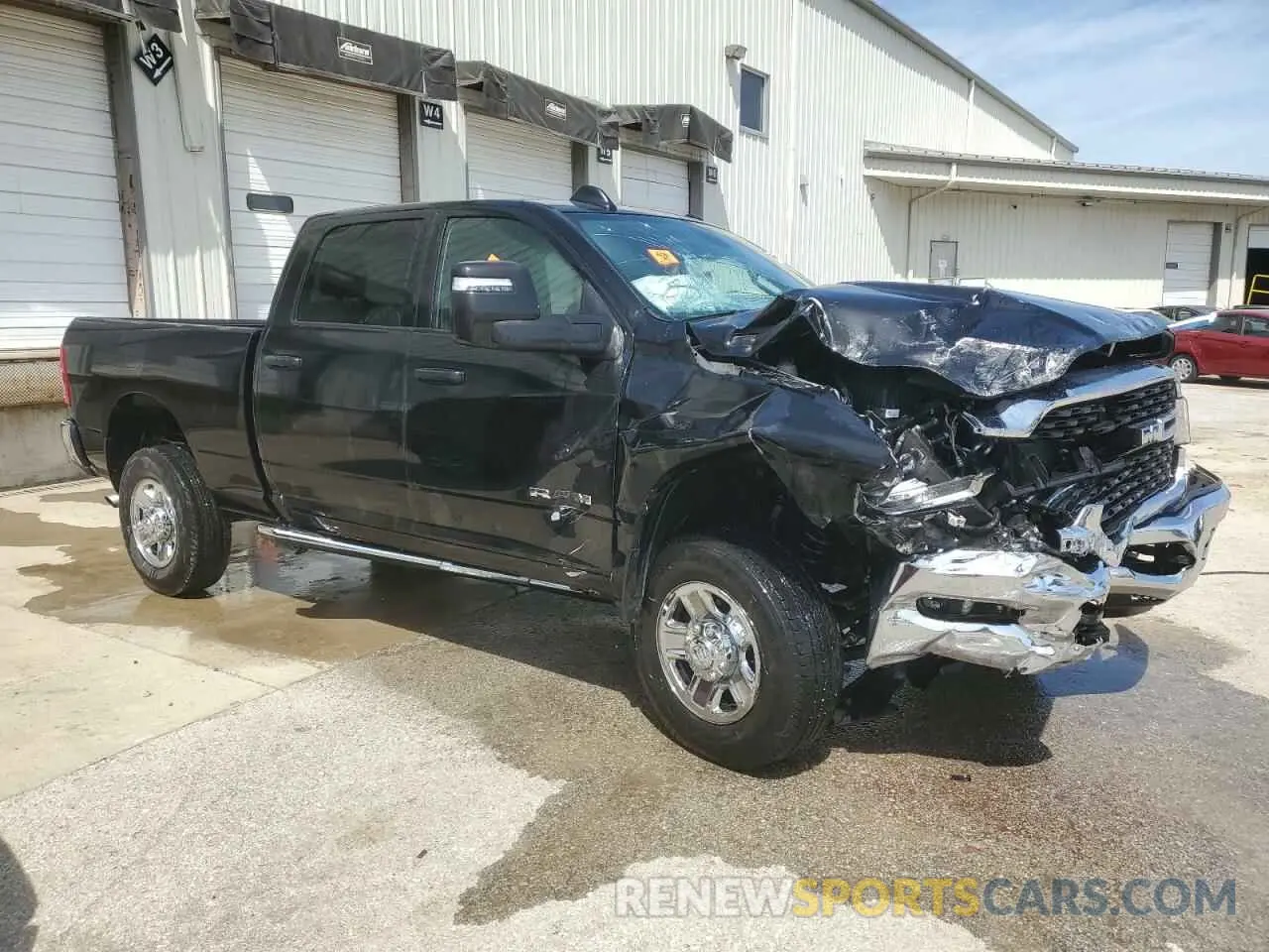 4 Photograph of a damaged car 3C6UR5DJ4RG348603 RAM 2500 2024