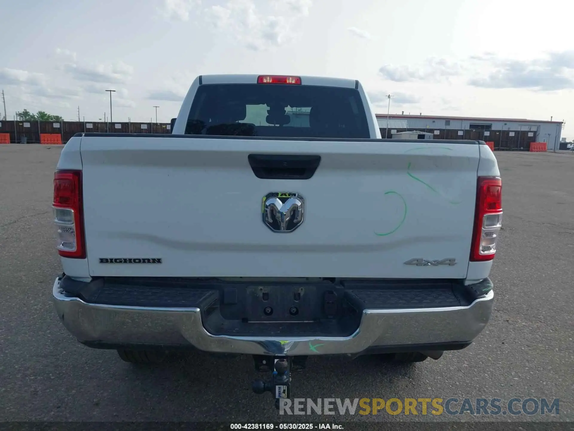 16 Photograph of a damaged car 3C6UR5DJ4RG364817 RAM 2500 2024