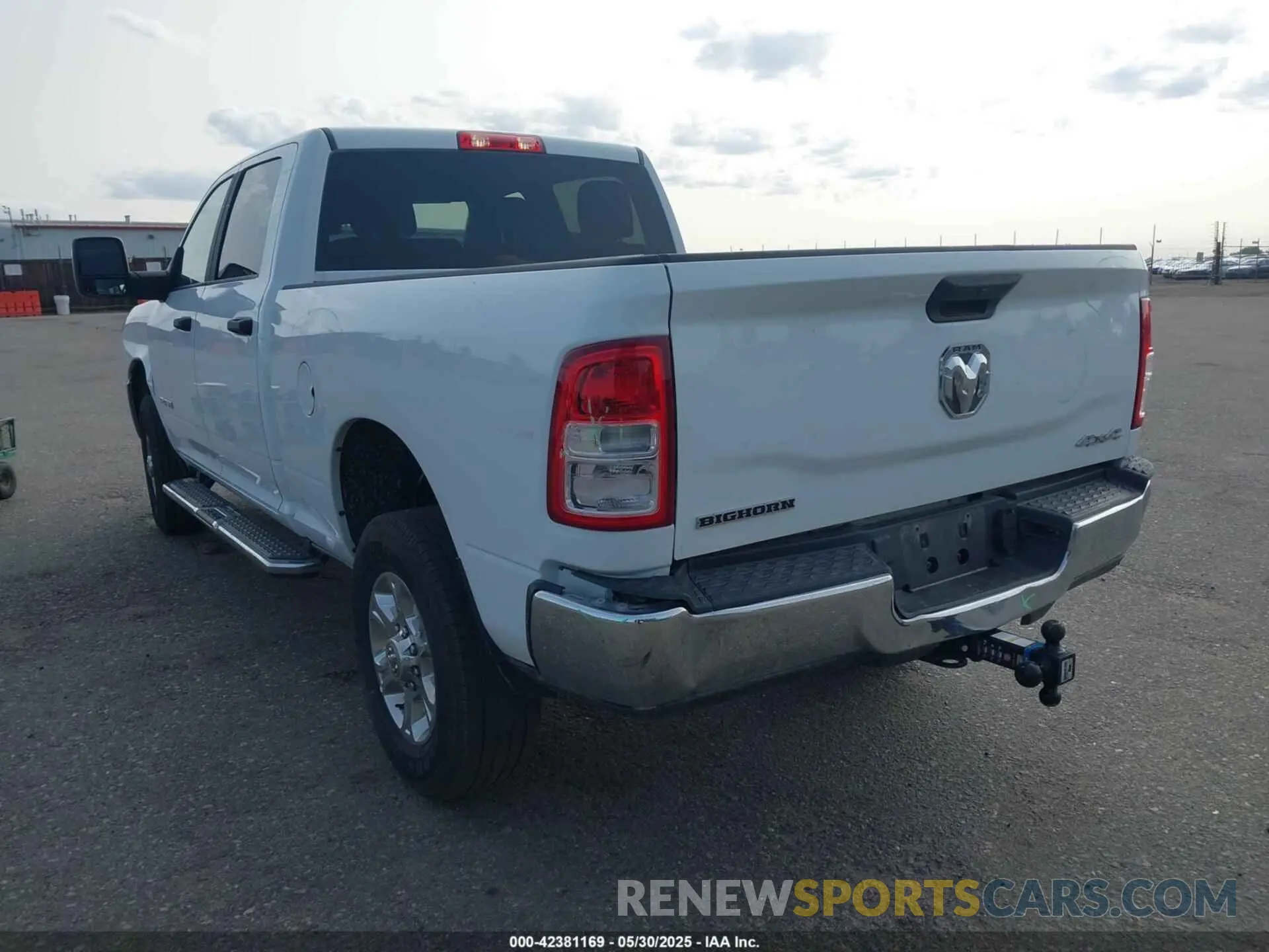 3 Photograph of a damaged car 3C6UR5DJ4RG364817 RAM 2500 2024
