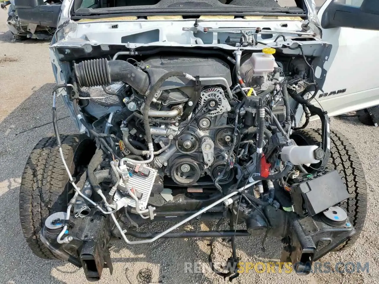 11 Photograph of a damaged car 3C6UR5DJ5RG397499 RAM 2500 2024