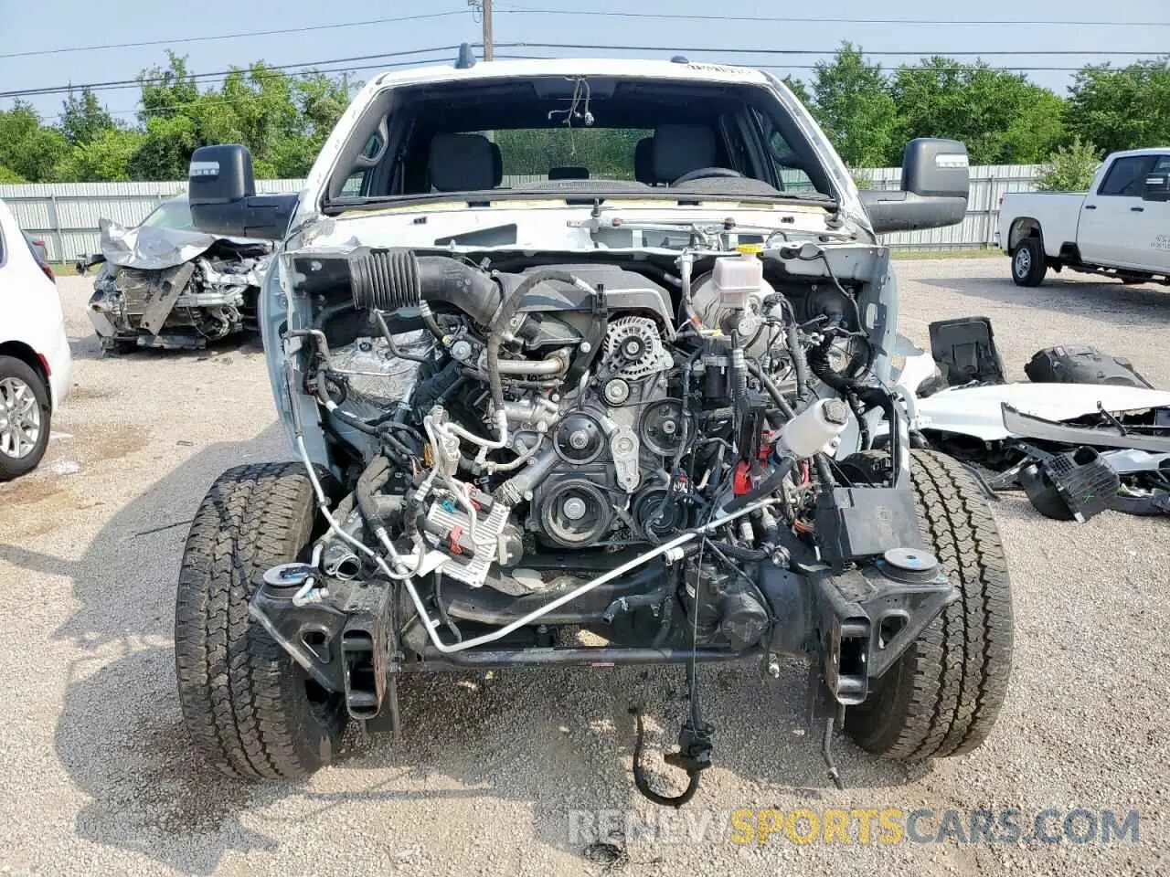 5 Photograph of a damaged car 3C6UR5DJ5RG397499 RAM 2500 2024