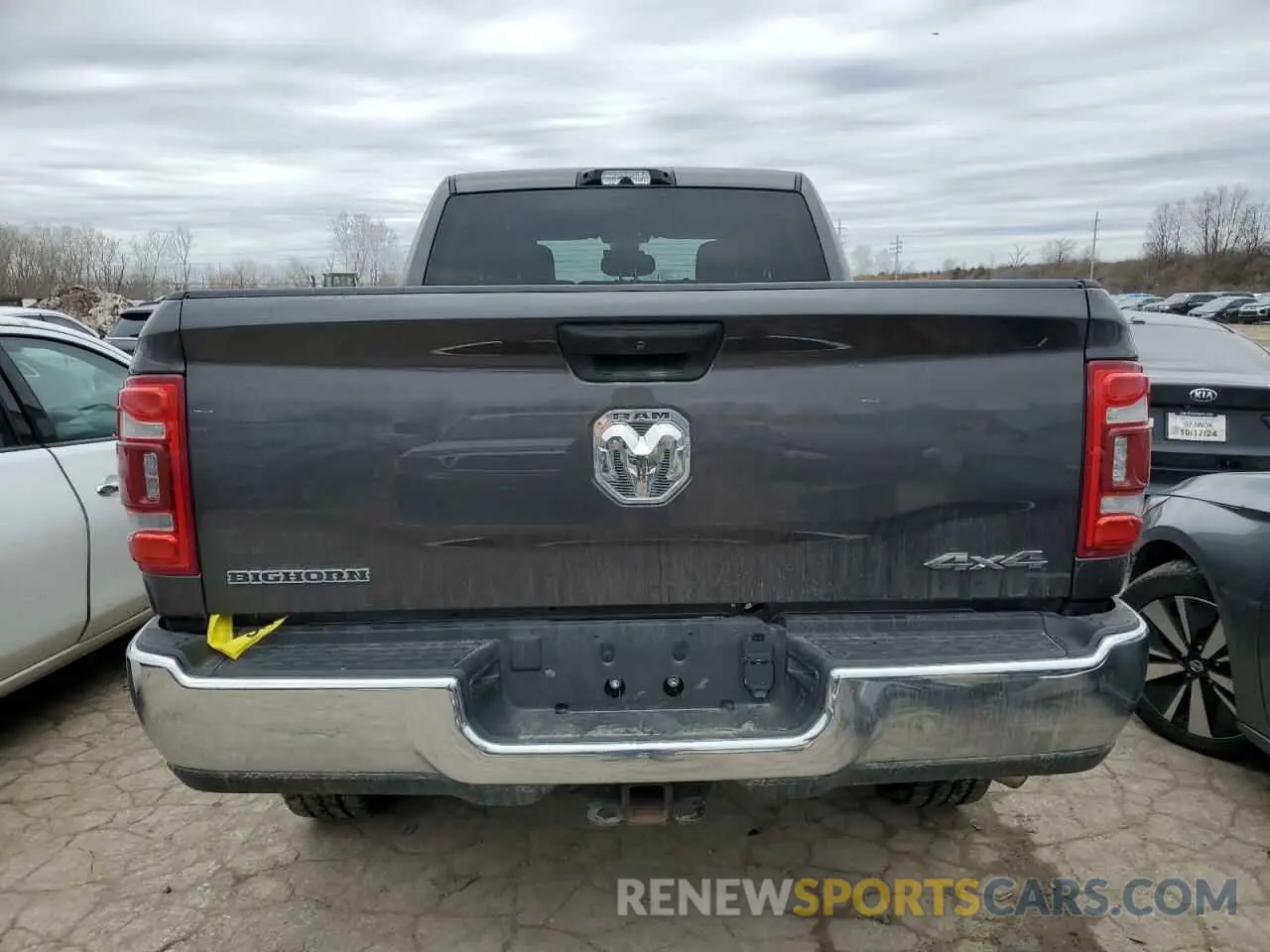 6 Photograph of a damaged car 3C6UR5DJ7RG138156 RAM 2500 2024