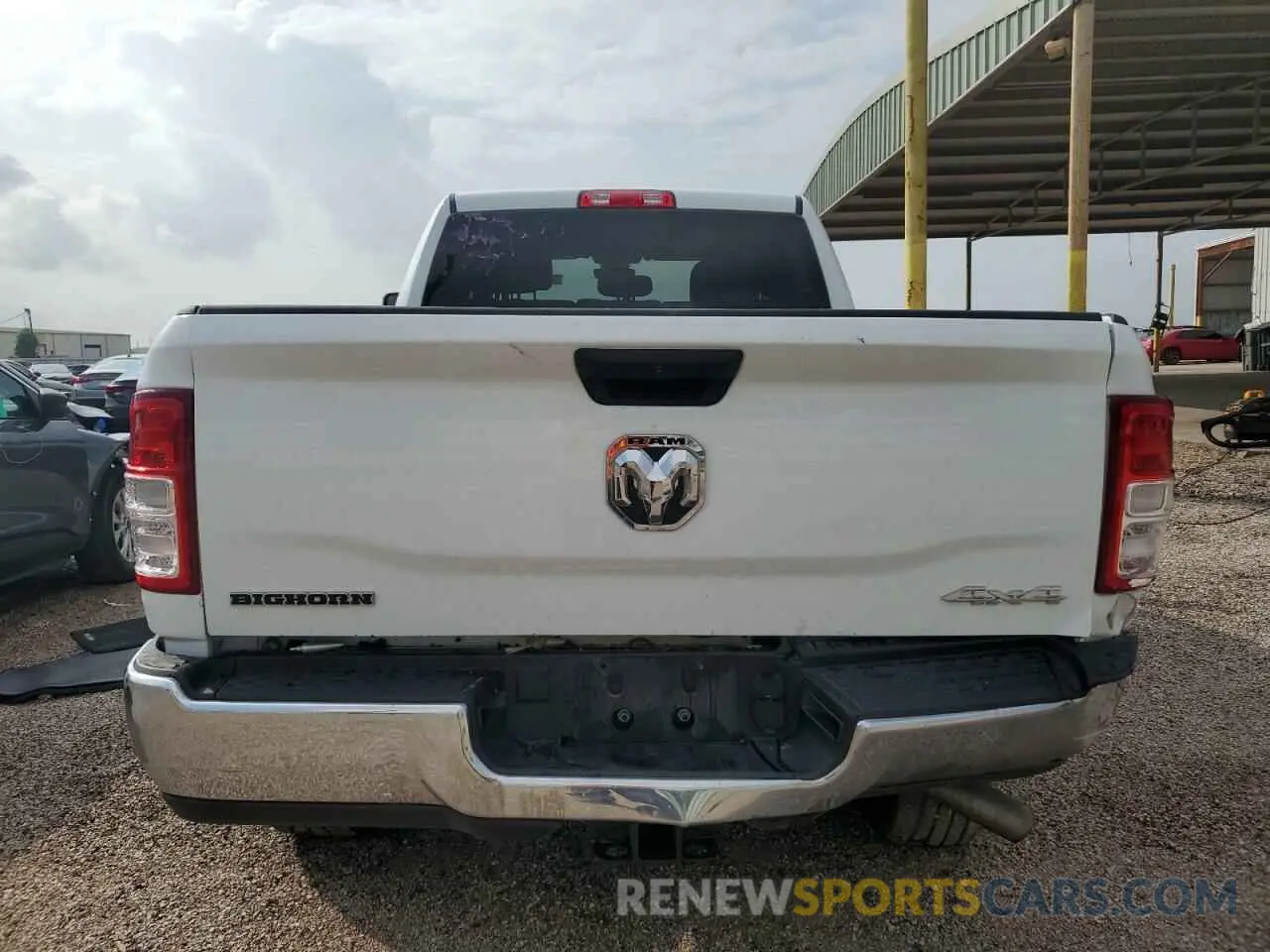 6 Photograph of a damaged car 3C6UR5DJ7RG412973 RAM 2500 2024