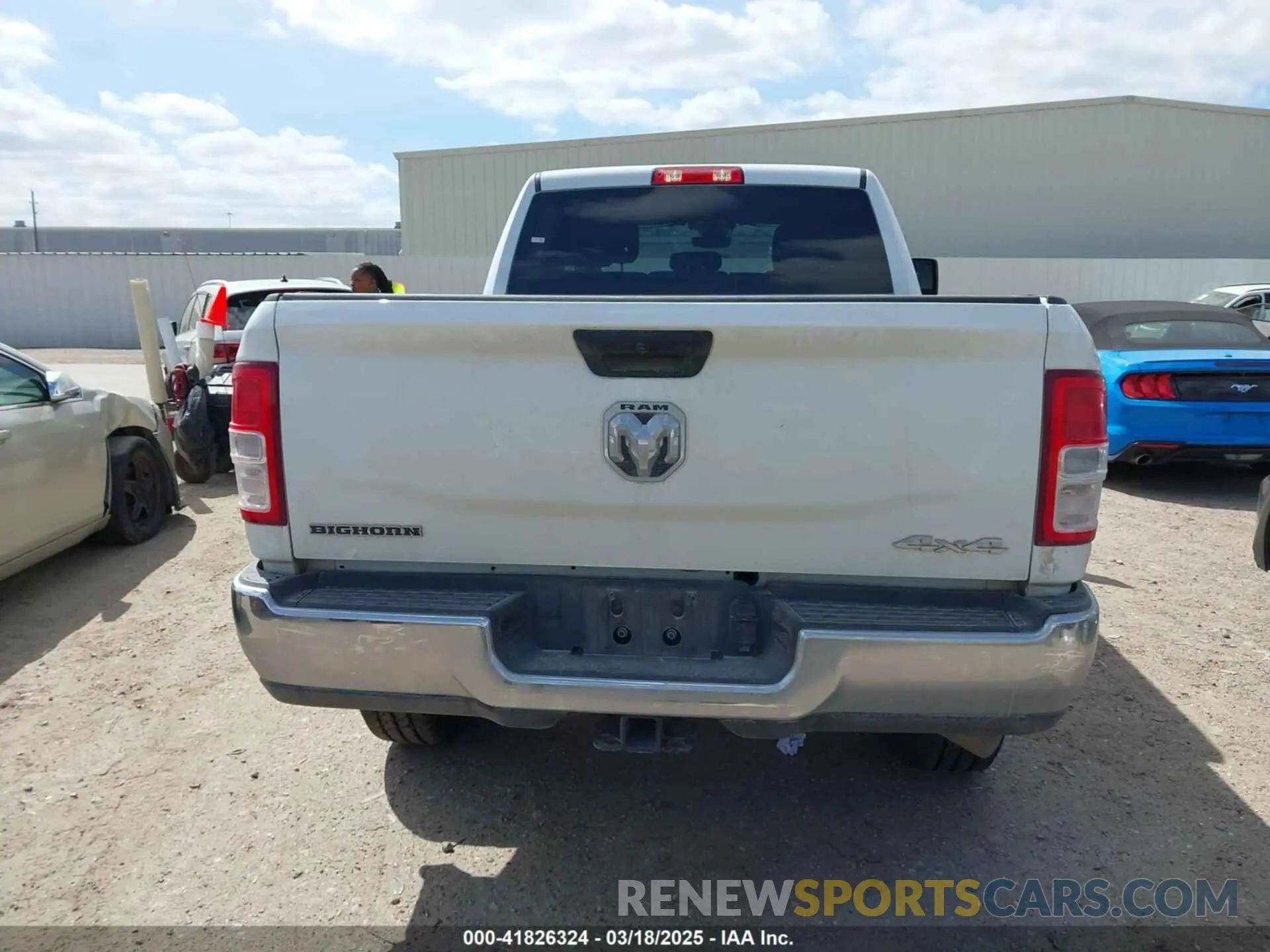 16 Photograph of a damaged car 3C6UR5DJ9RG373903 RAM 2500 2024