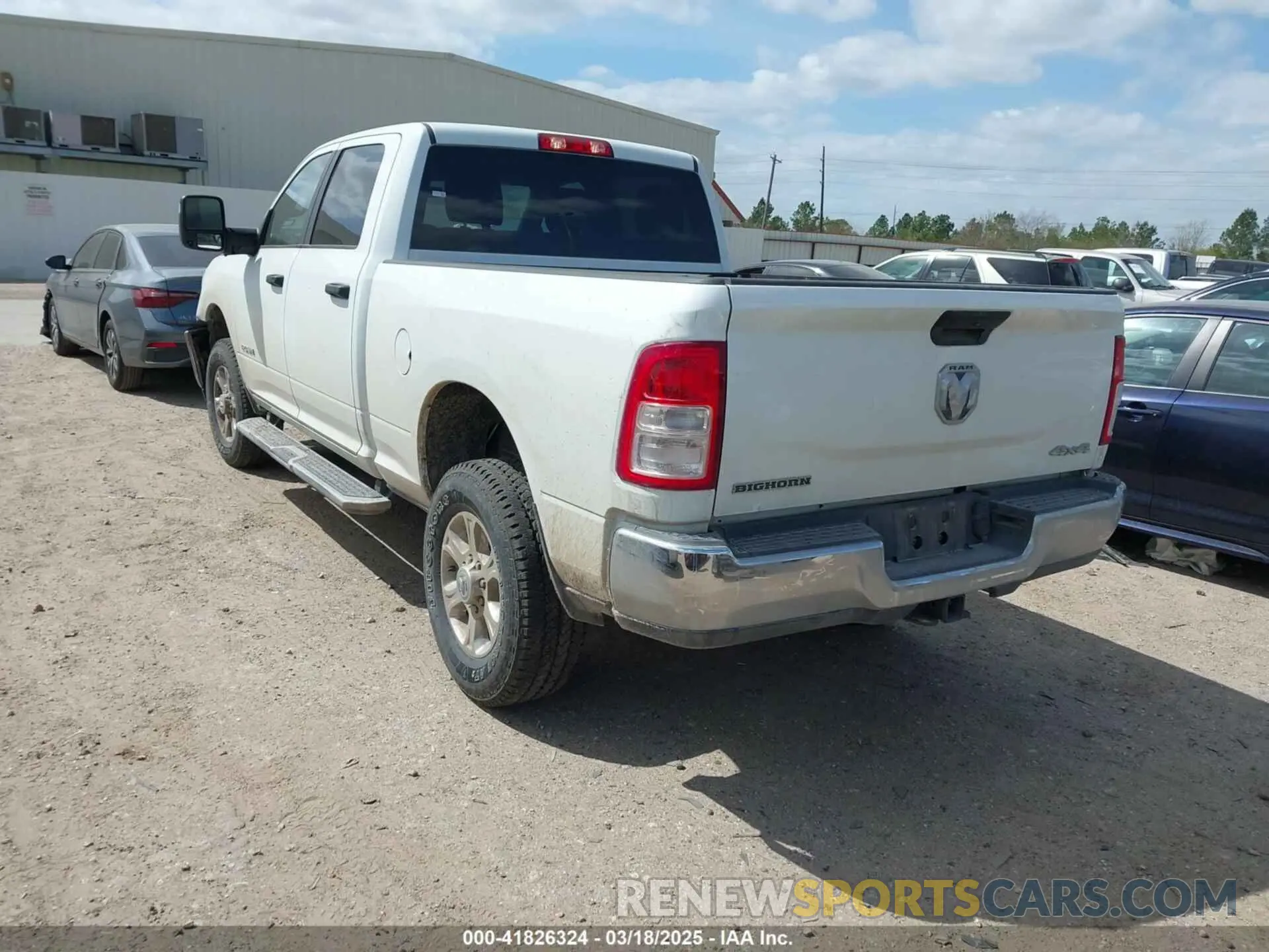 3 Photograph of a damaged car 3C6UR5DJ9RG373903 RAM 2500 2024