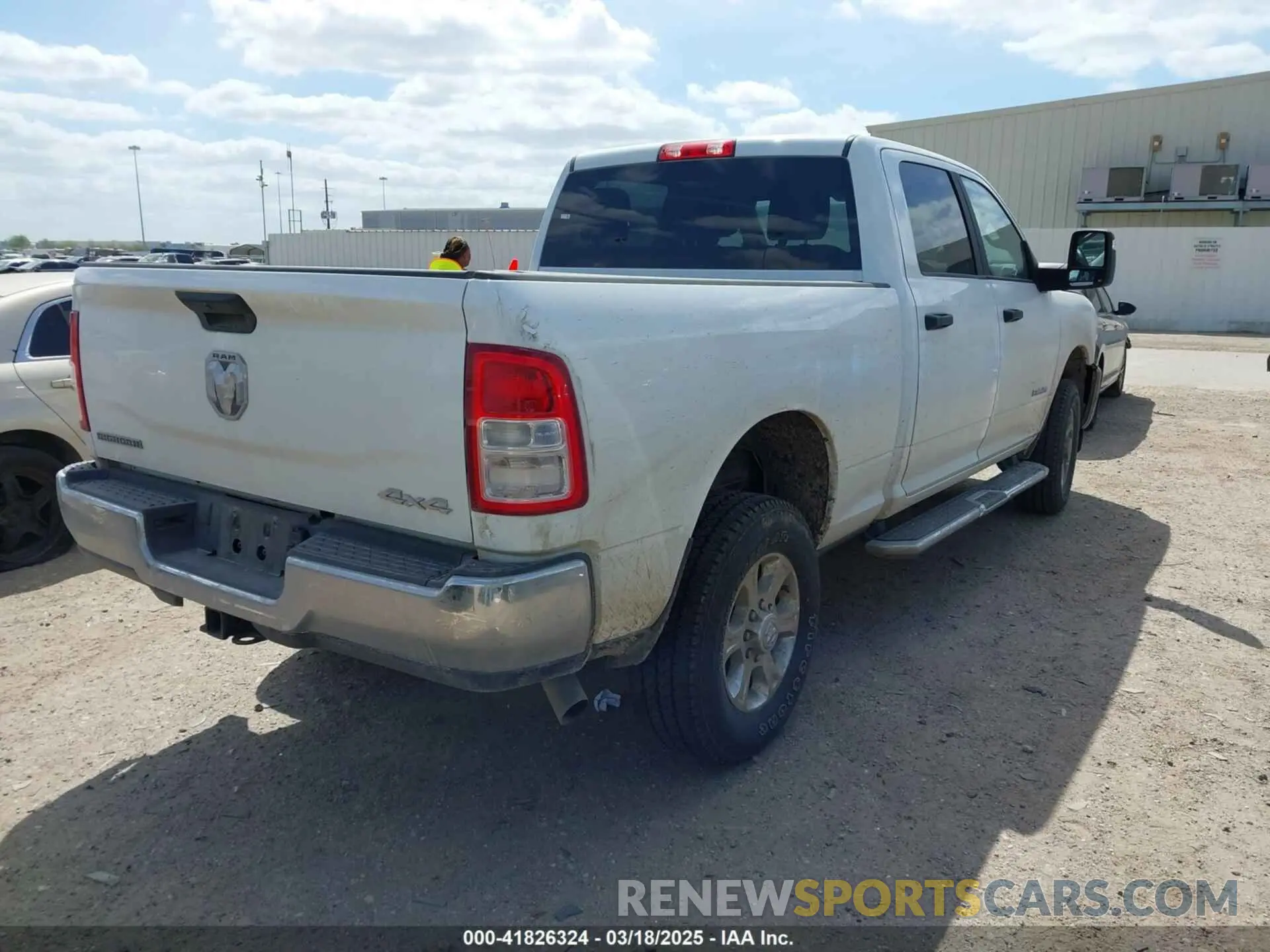4 Photograph of a damaged car 3C6UR5DJ9RG373903 RAM 2500 2024