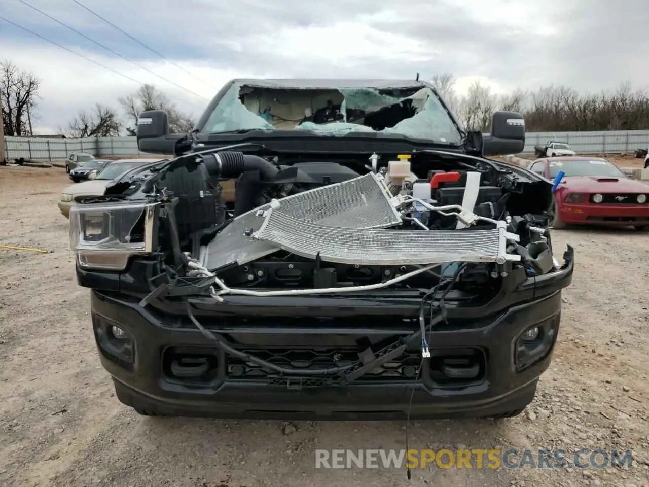 5 Photograph of a damaged car 3C6UR5DJ9RG386229 RAM 2500 2024