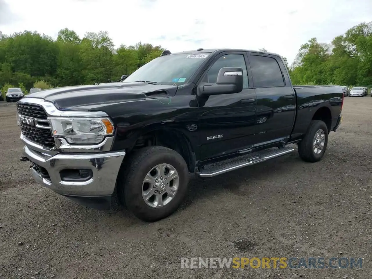 1 Photograph of a damaged car 3C6UR5DJXRG249736 RAM 2500 2024