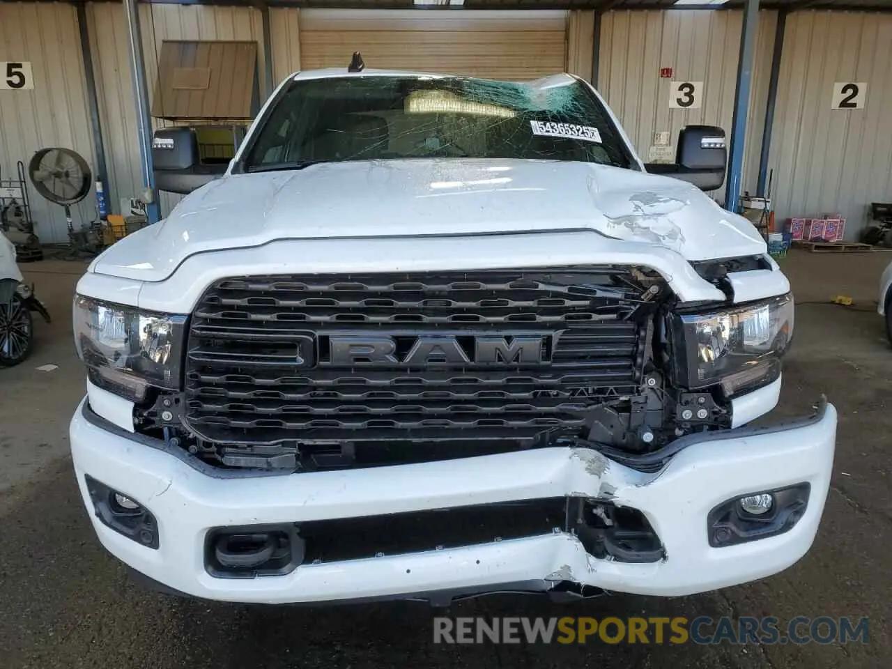 5 Photograph of a damaged car 3C6UR5DJXRG394369 RAM 2500 2024