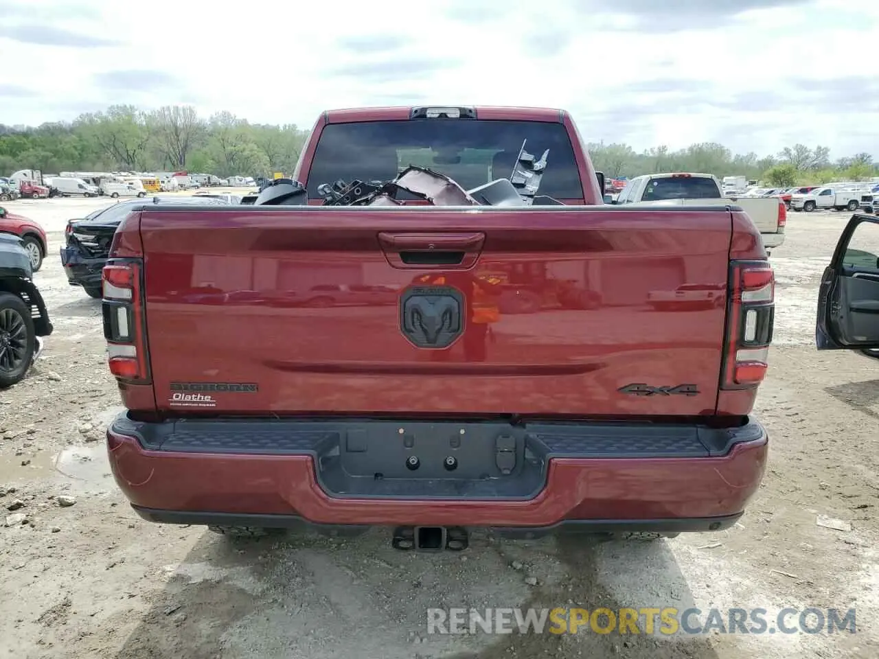 6 Photograph of a damaged car 3C6UR5DL0RG247012 RAM 2500 2024