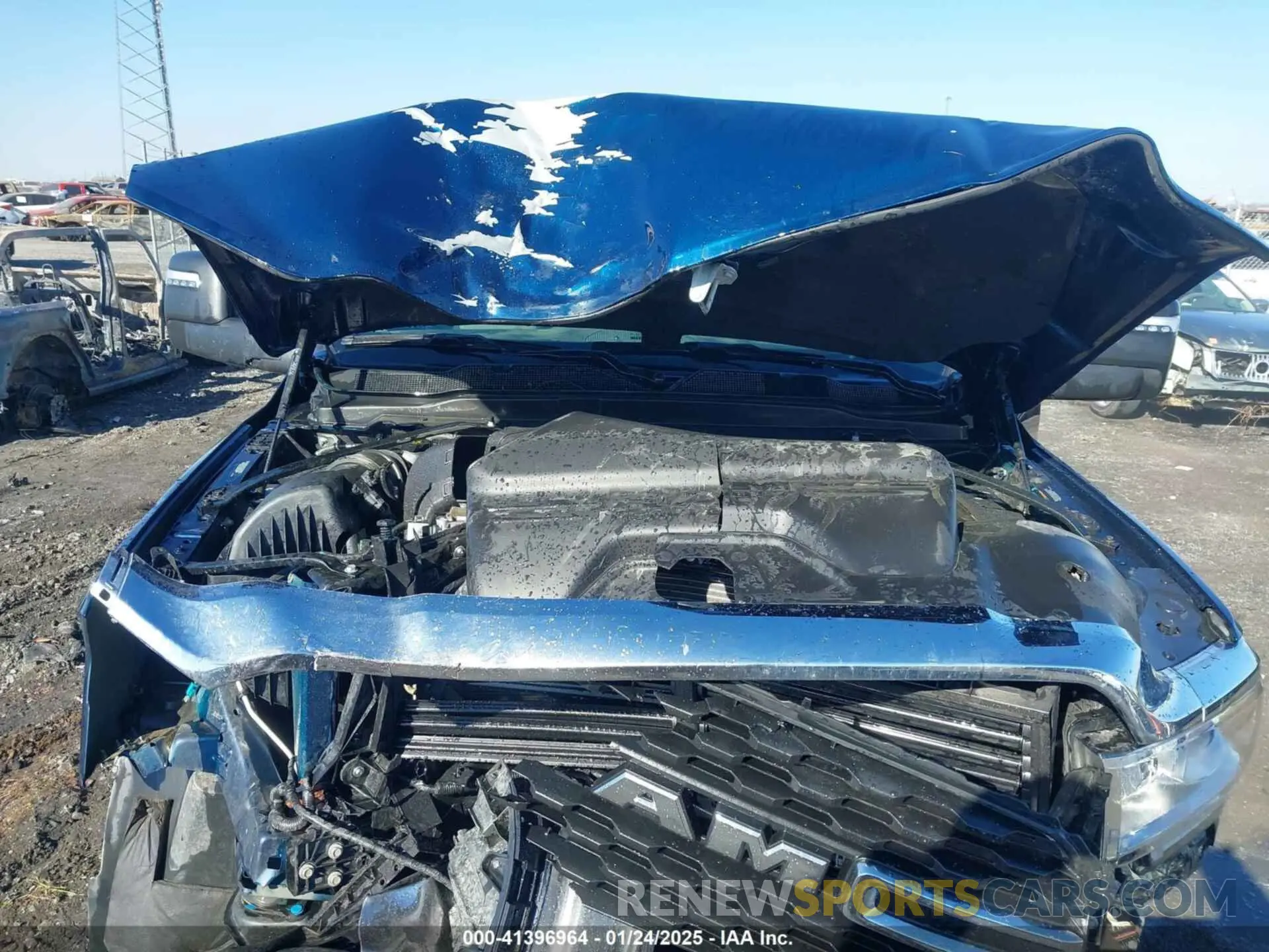 10 Photograph of a damaged car 3C6UR5DL1RG235886 RAM 2500 2024
