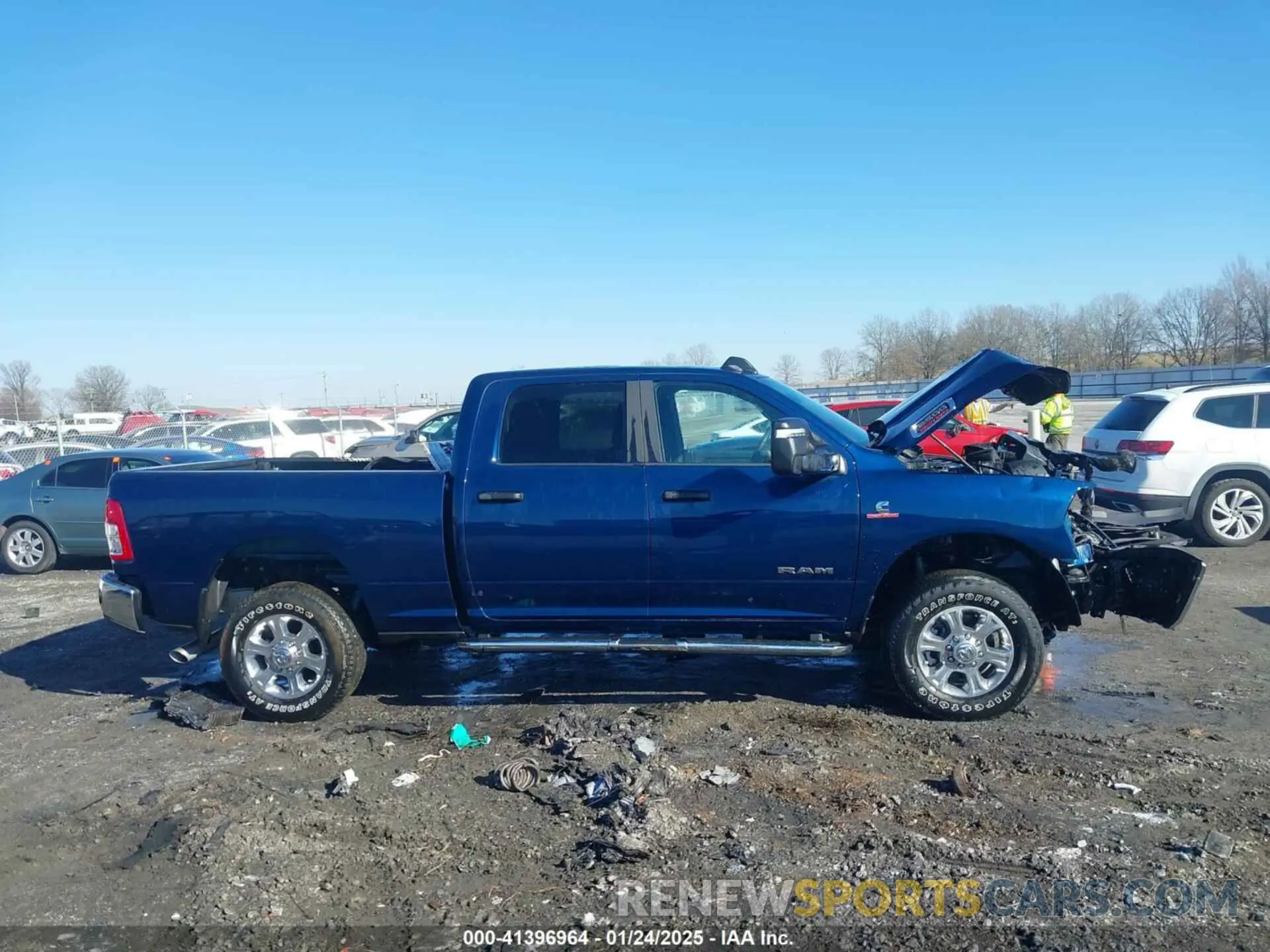 13 Photograph of a damaged car 3C6UR5DL1RG235886 RAM 2500 2024