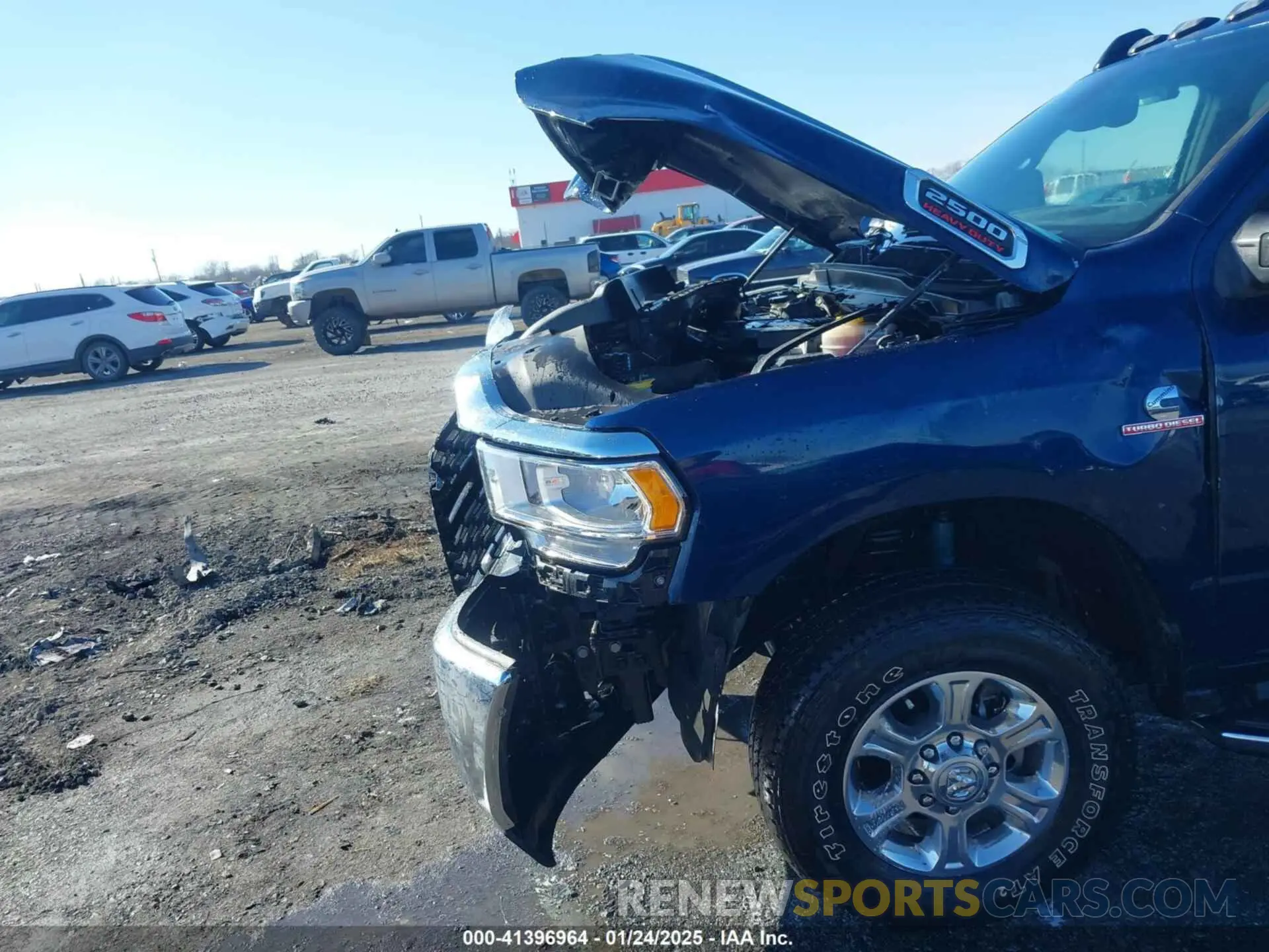 18 Photograph of a damaged car 3C6UR5DL1RG235886 RAM 2500 2024