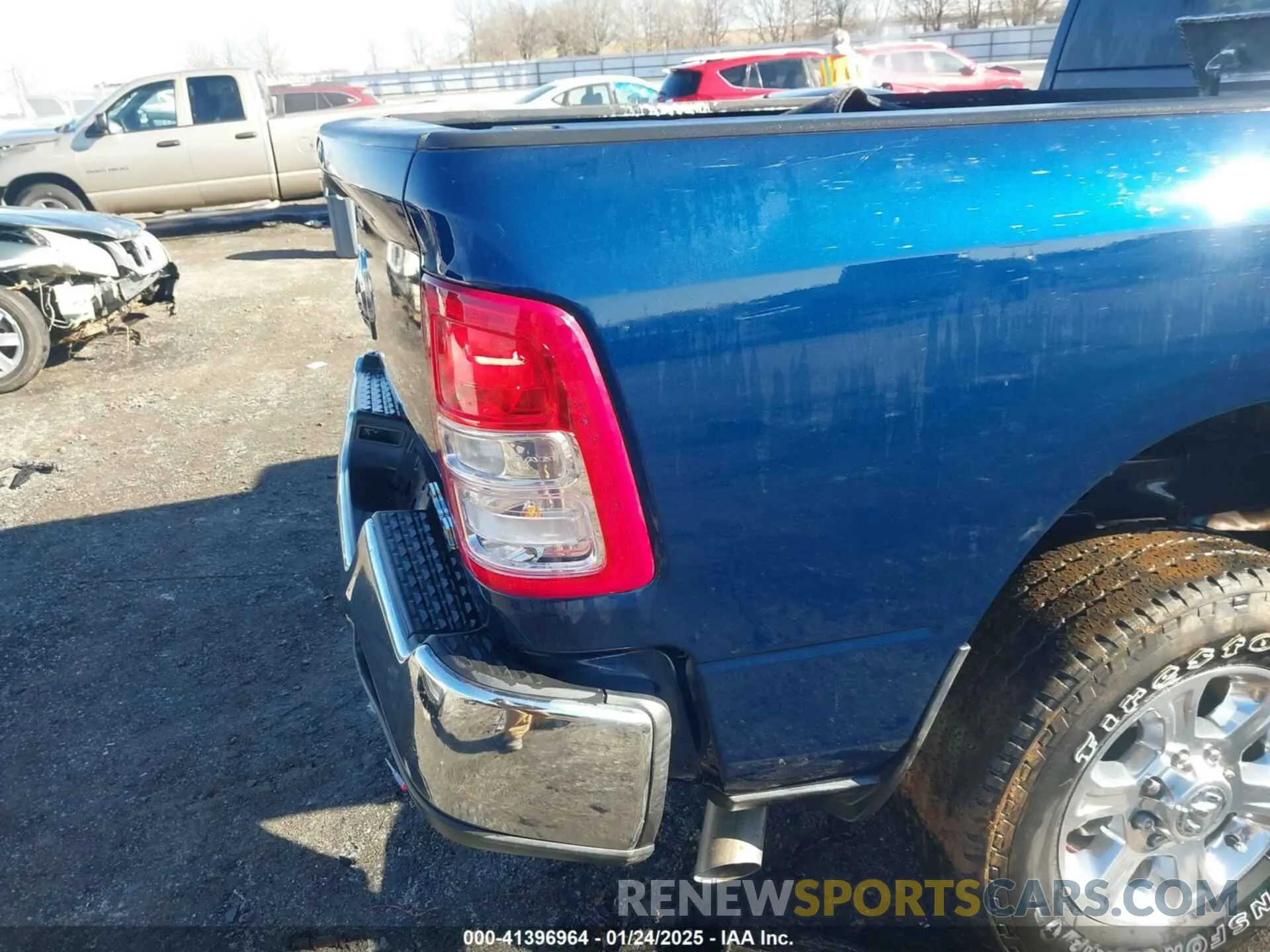 21 Photograph of a damaged car 3C6UR5DL1RG235886 RAM 2500 2024