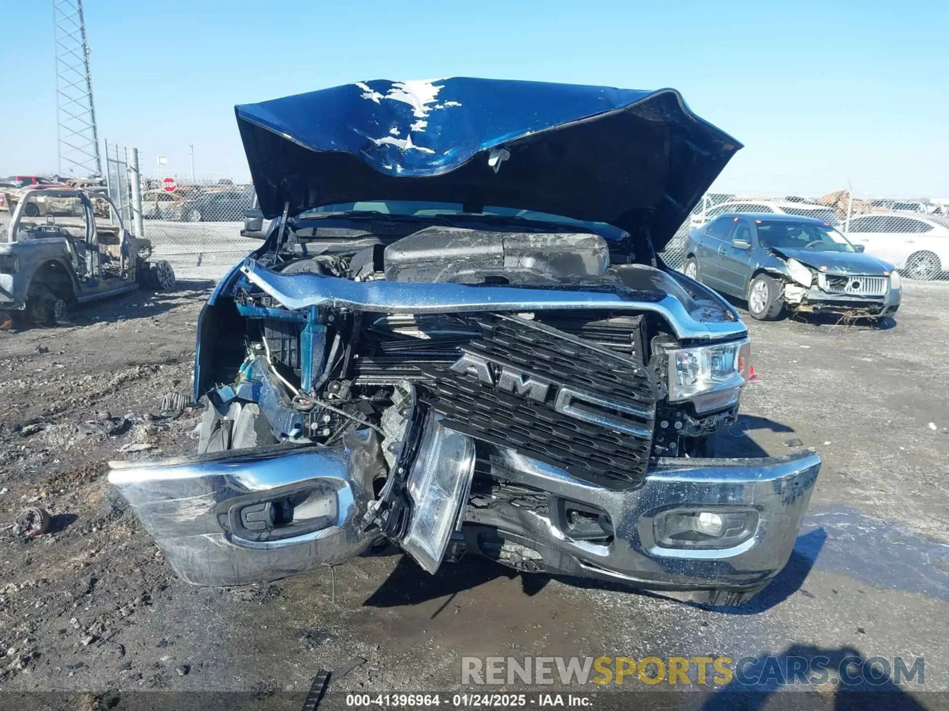 6 Photograph of a damaged car 3C6UR5DL1RG235886 RAM 2500 2024