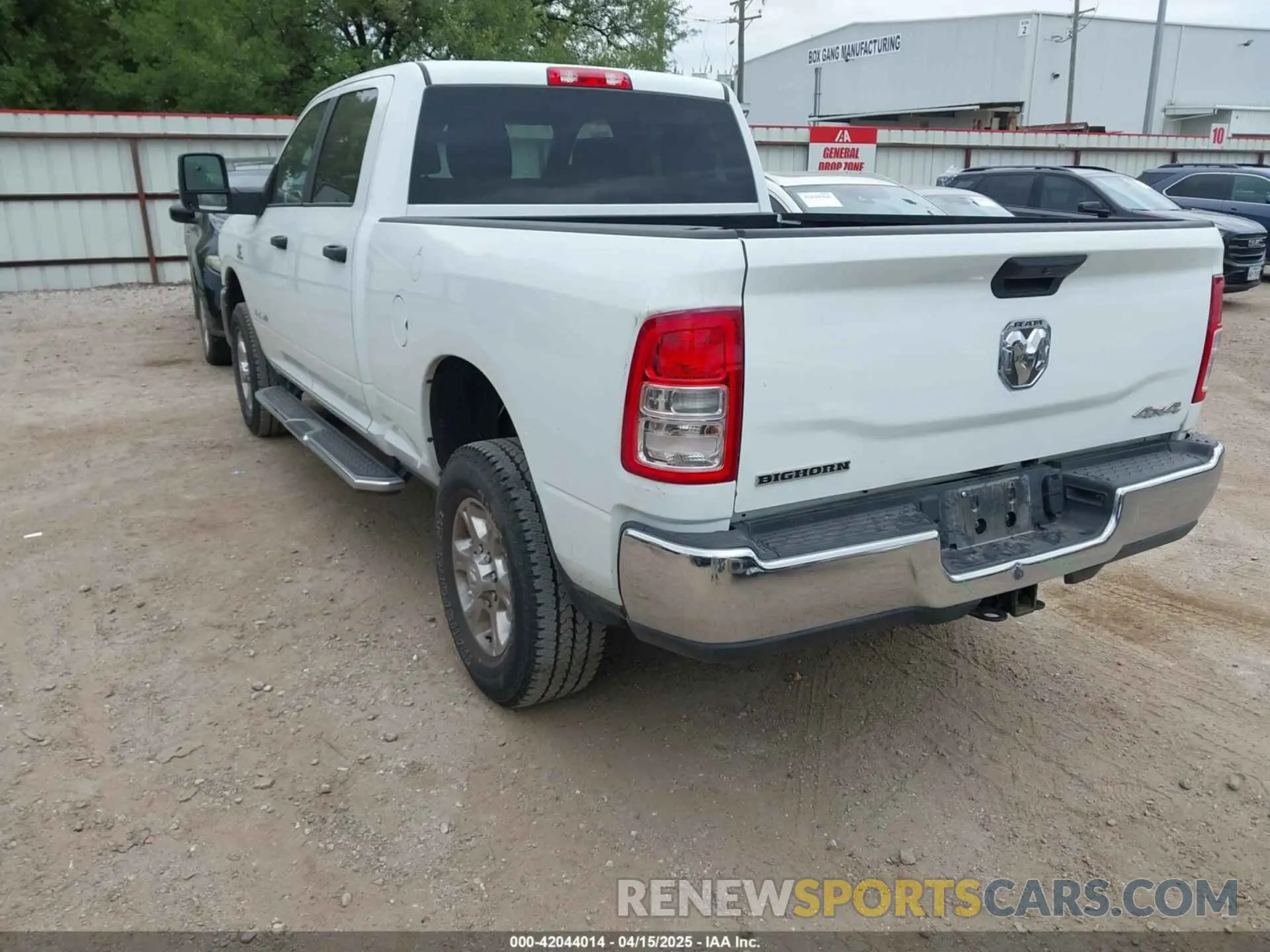 3 Photograph of a damaged car 3C6UR5DL1RG296302 RAM 2500 2024