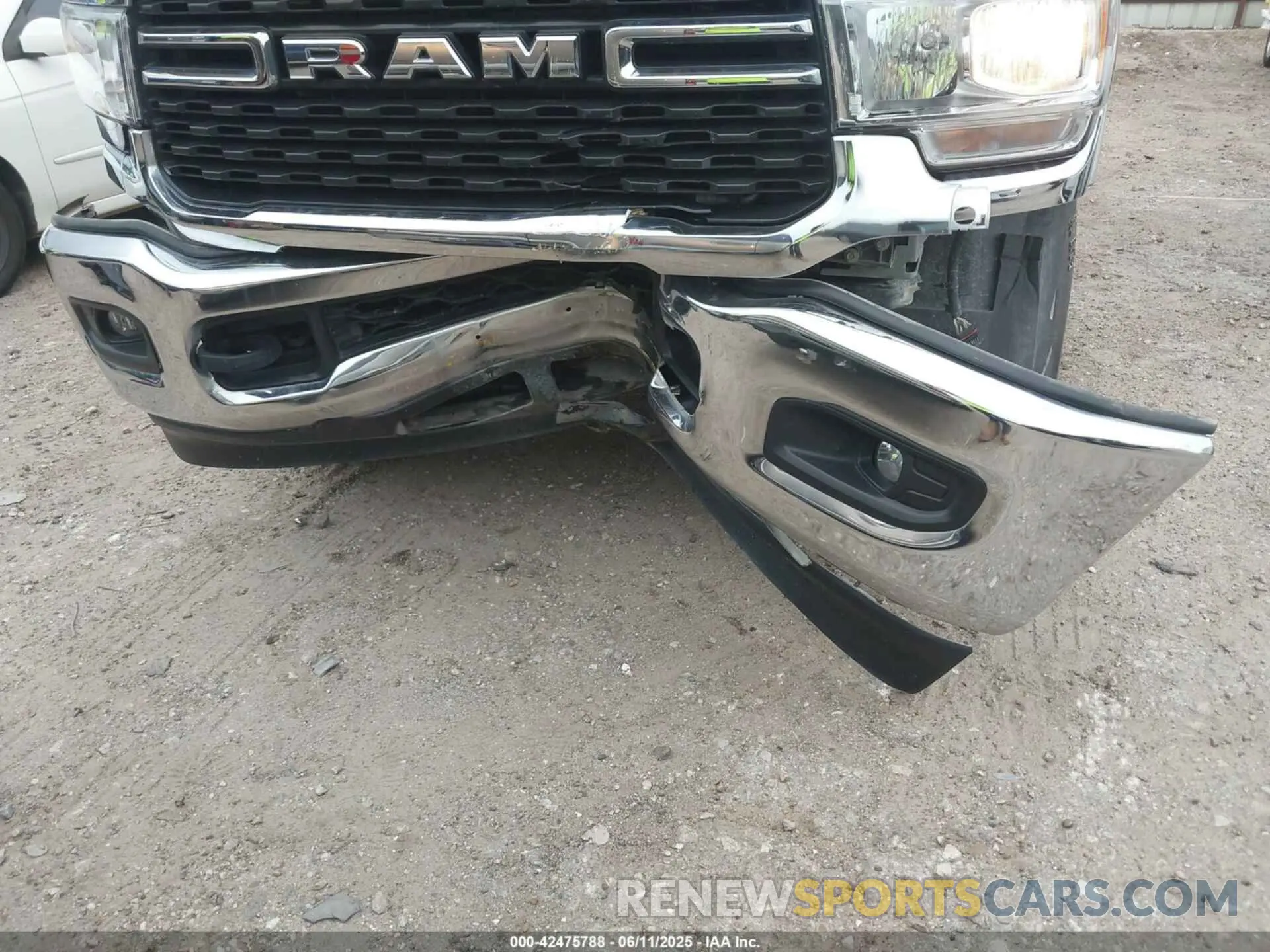 6 Photograph of a damaged car 3C6UR5DL2RG233158 RAM 2500 2024