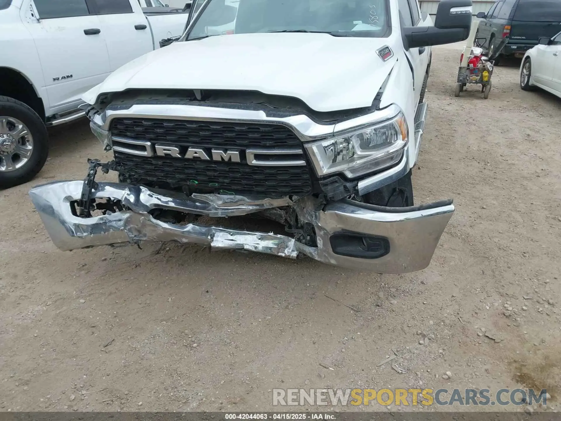 6 Photograph of a damaged car 3C6UR5DL2RG285616 RAM 2500 2024