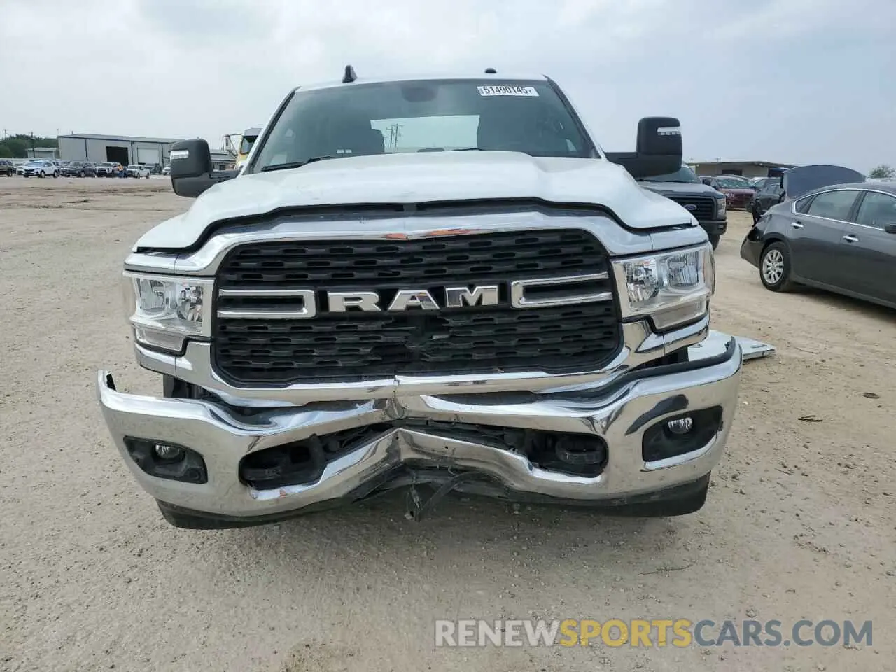5 Photograph of a damaged car 3C6UR5DL3RG176923 RAM 2500 2024