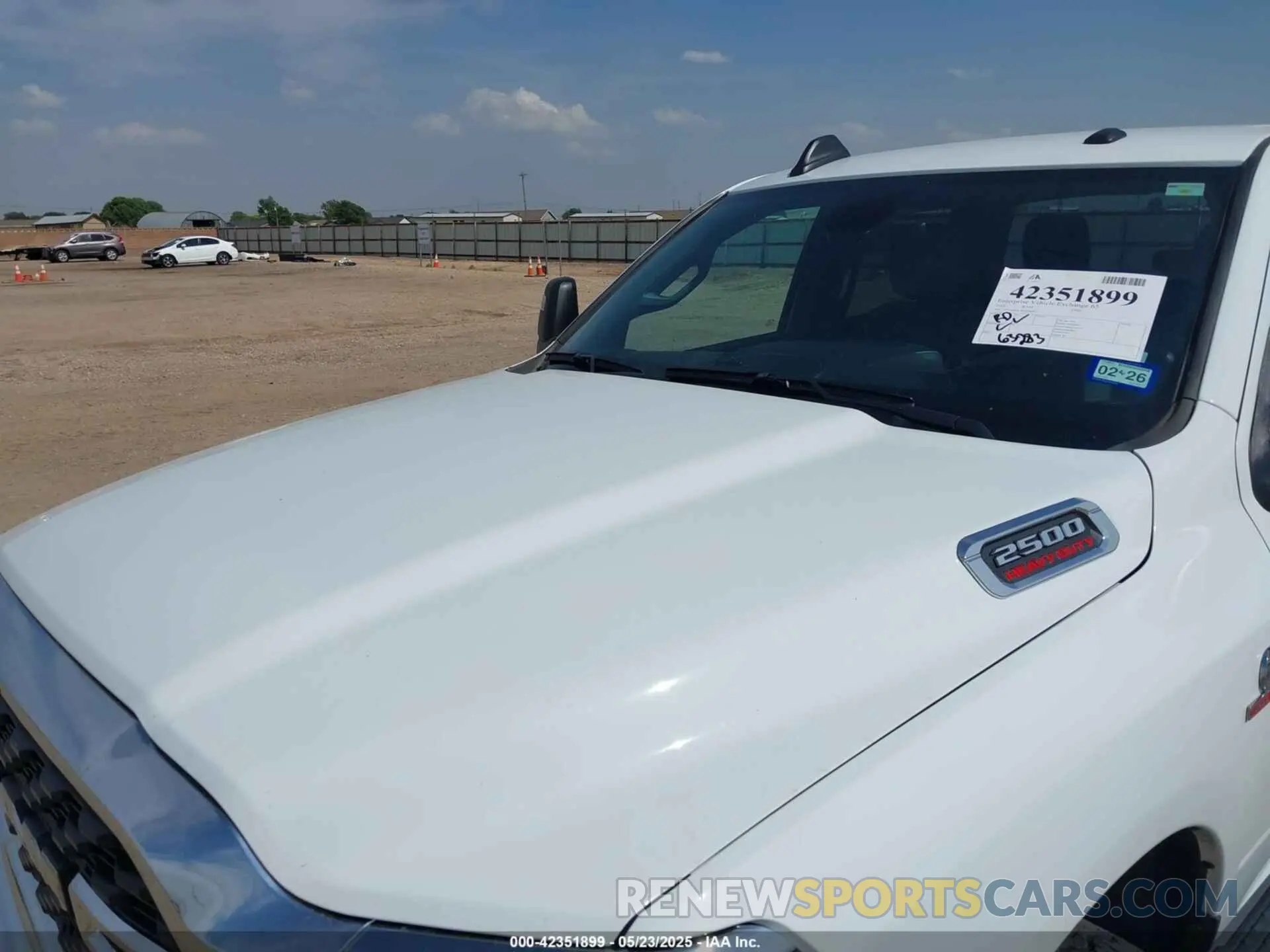 6 Photograph of a damaged car 3C6UR5DL4RG246011 RAM 2500 2024