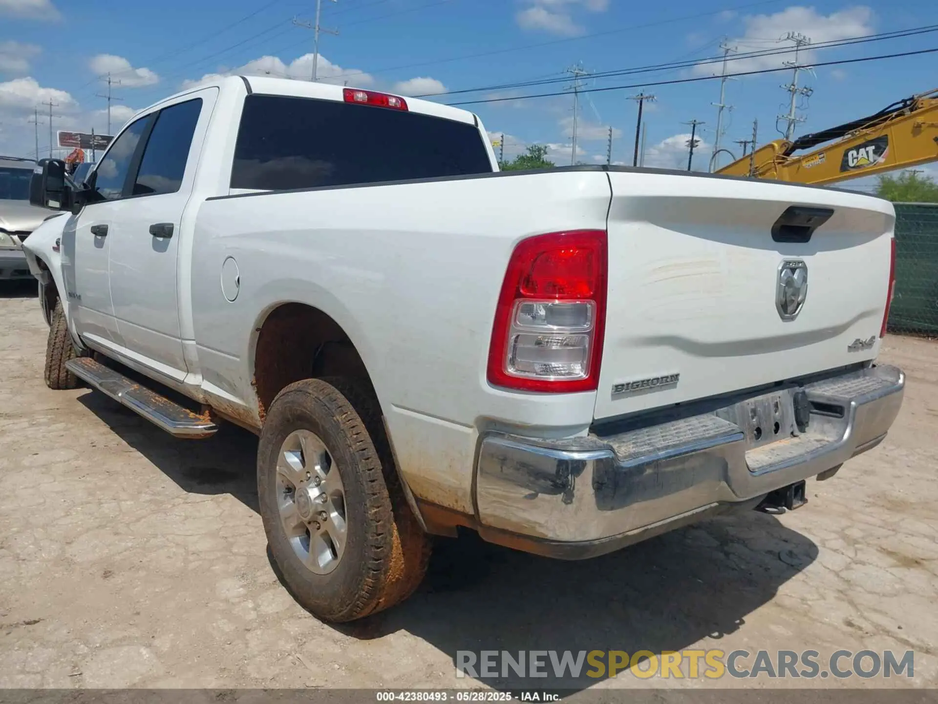 3 Photograph of a damaged car 3C6UR5DL4RG338638 RAM 2500 2024