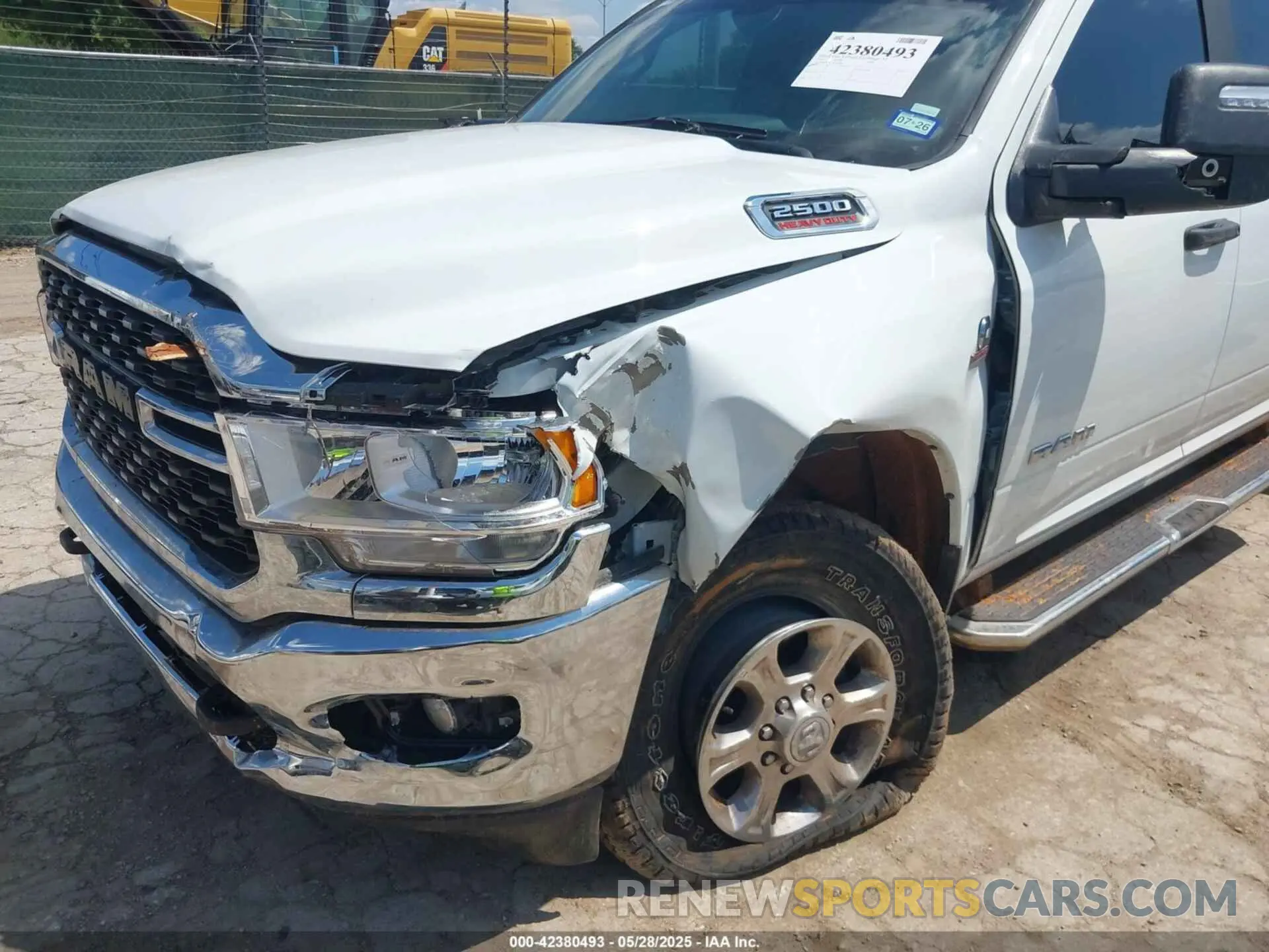 6 Photograph of a damaged car 3C6UR5DL4RG338638 RAM 2500 2024