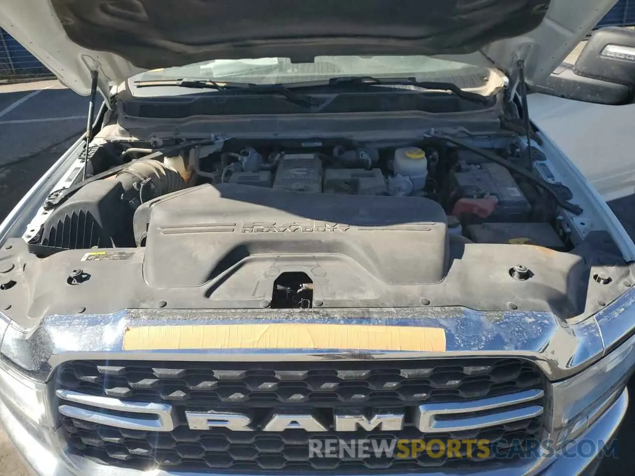11 Photograph of a damaged car 3C6UR5DL5RG100958 RAM 2500 2024