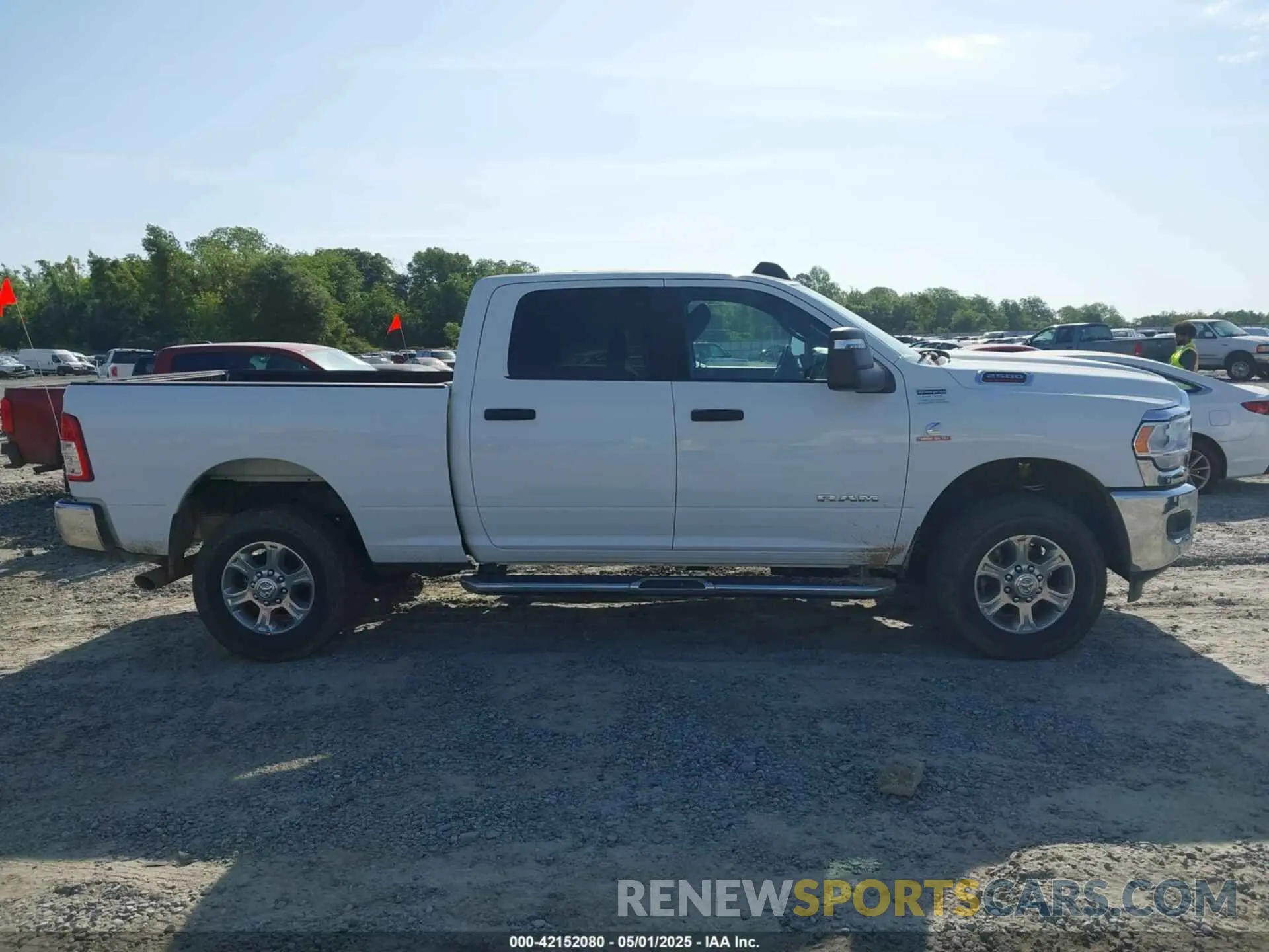 13 Photograph of a damaged car 3C6UR5DL5RG291586 RAM 2500 2024