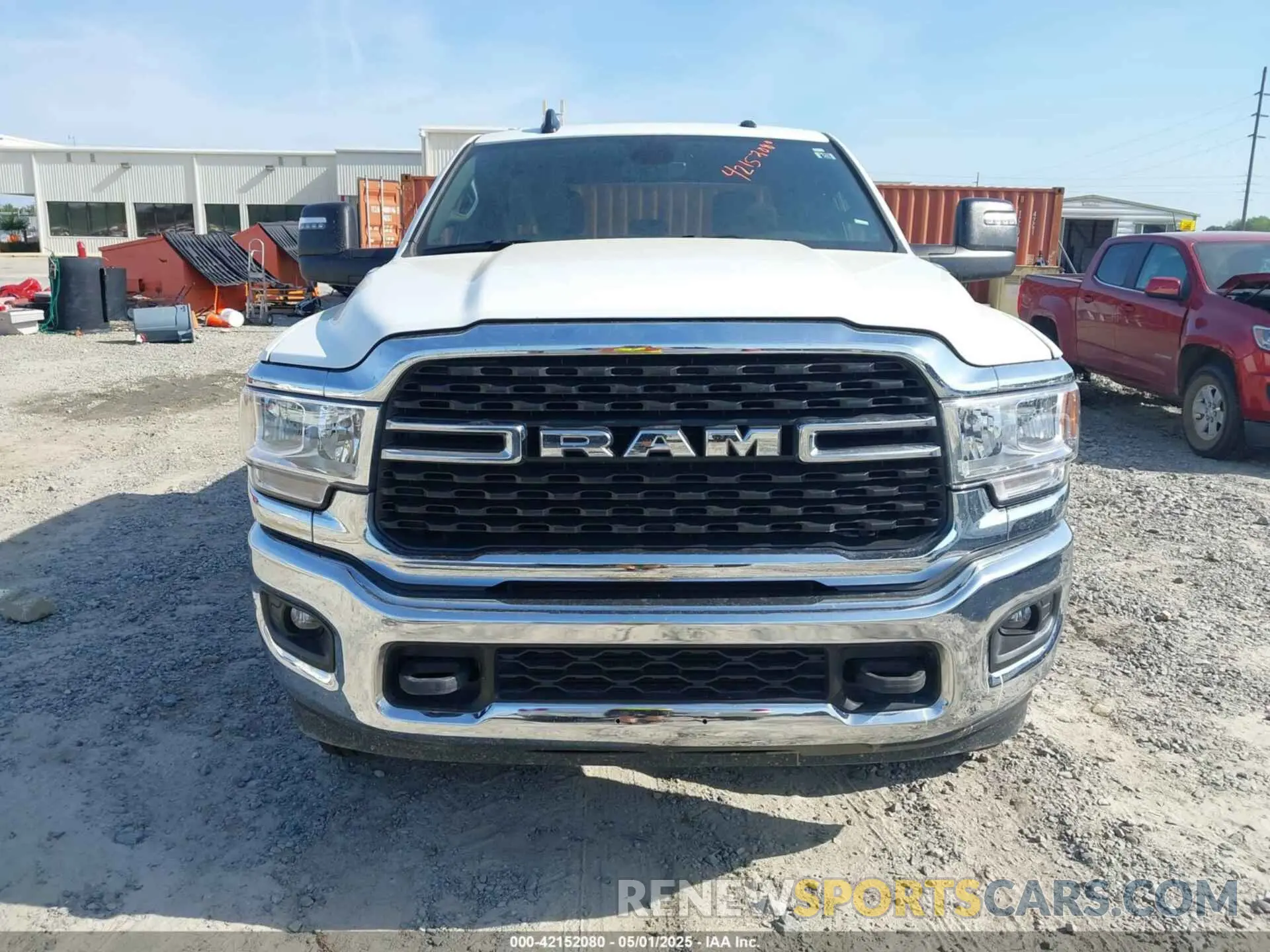 6 Photograph of a damaged car 3C6UR5DL5RG291586 RAM 2500 2024