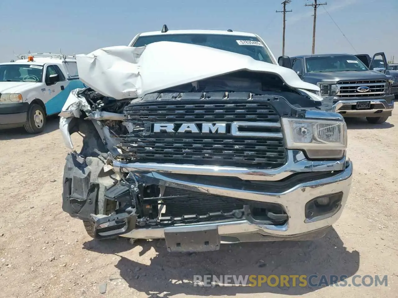 5 Photograph of a damaged car 3C6UR5DL6RG105991 RAM 2500 2024