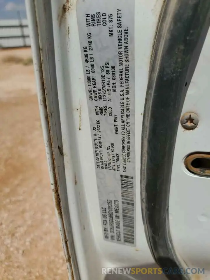 13 Photograph of a damaged car 3C6UR5DL6RG106266 RAM 2500 2024