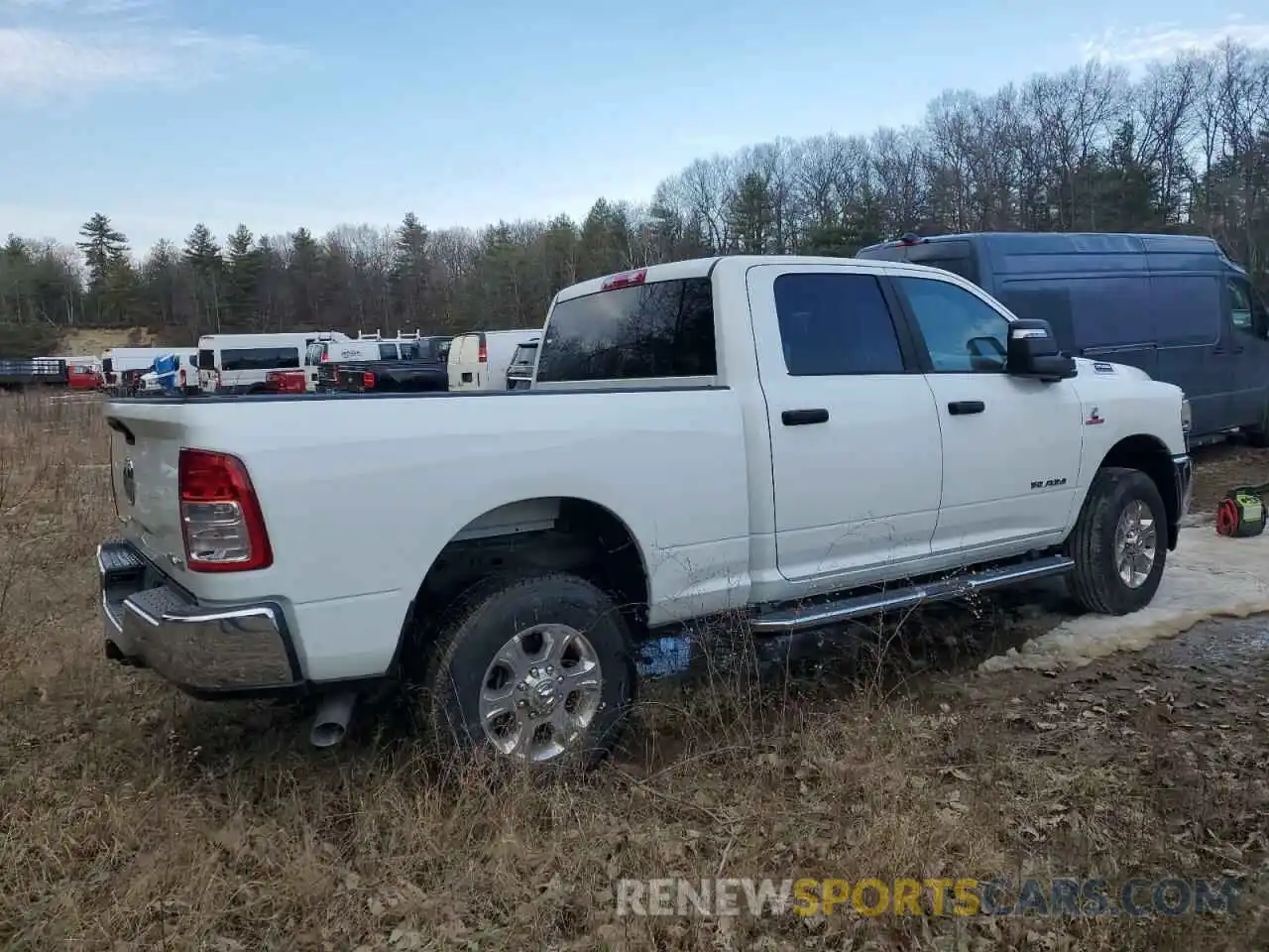 3 Photograph of a damaged car 3C6UR5DL6RG336518 RAM 2500 2024