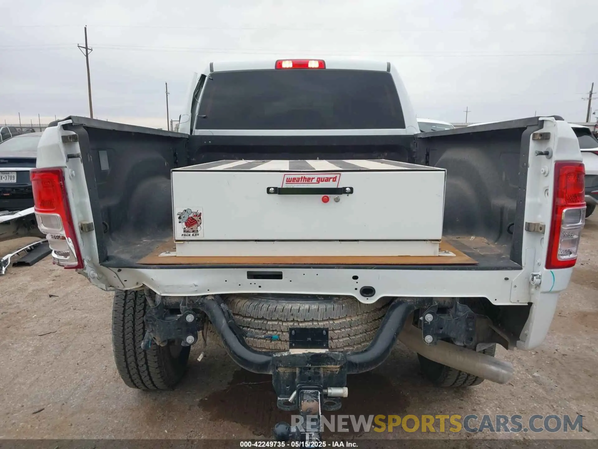 17 Photograph of a damaged car 3C6UR5DL8RG233858 RAM 2500 2024