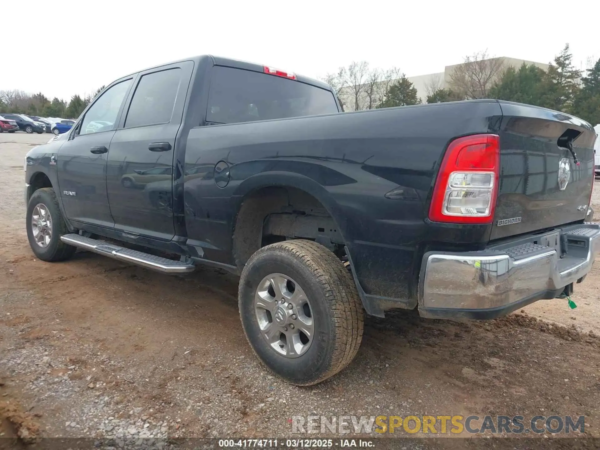 3 Photograph of a damaged car 3C6UR5DL8RG313936 RAM 2500 2024