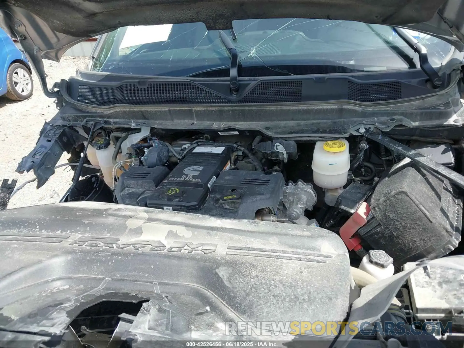 10 Photograph of a damaged car 3C6UR5DL8RG343566 RAM 2500 2024