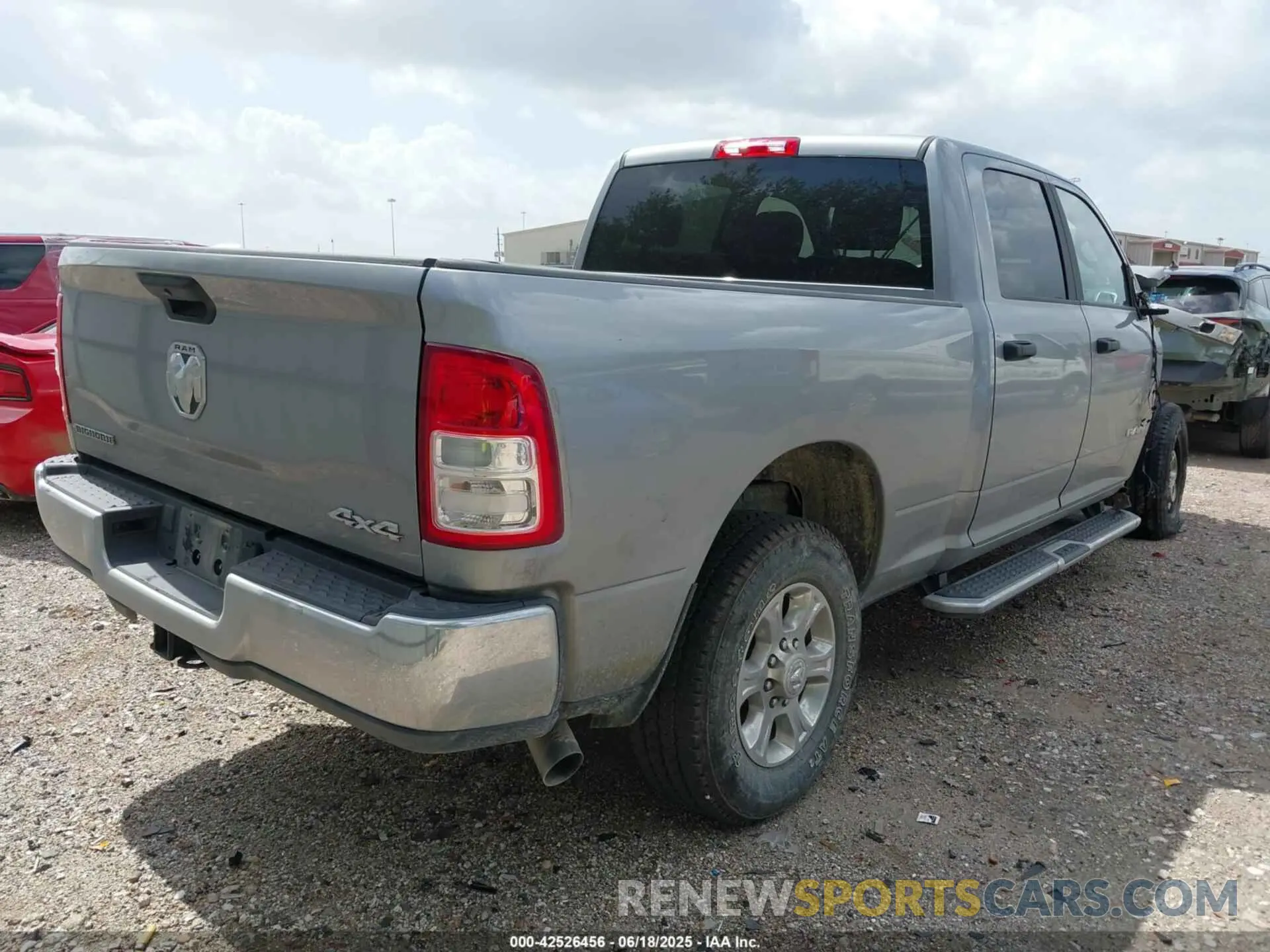 4 Photograph of a damaged car 3C6UR5DL8RG343566 RAM 2500 2024
