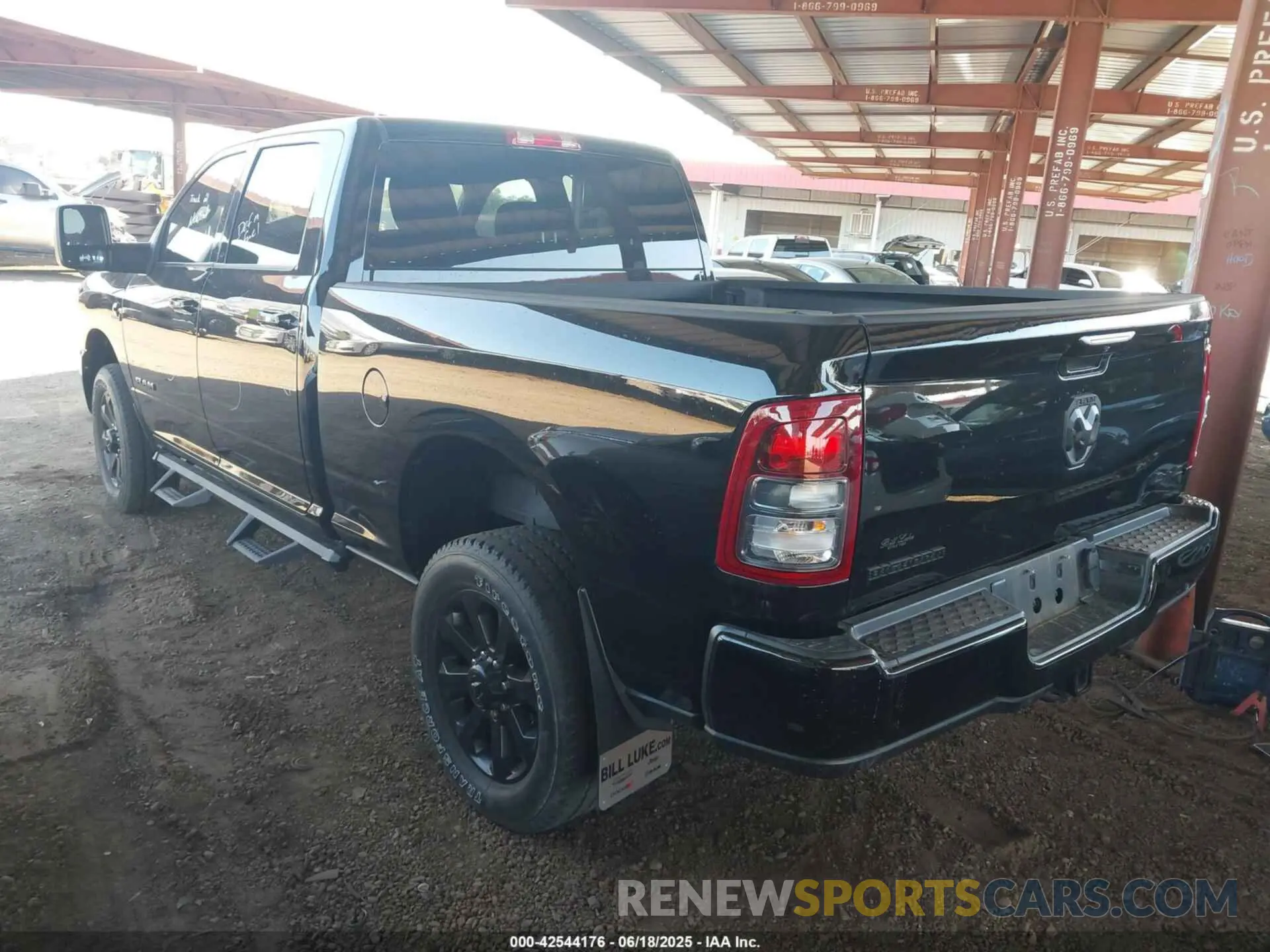 3 Photograph of a damaged car 3C6UR5DL9RG222903 RAM 2500 2024