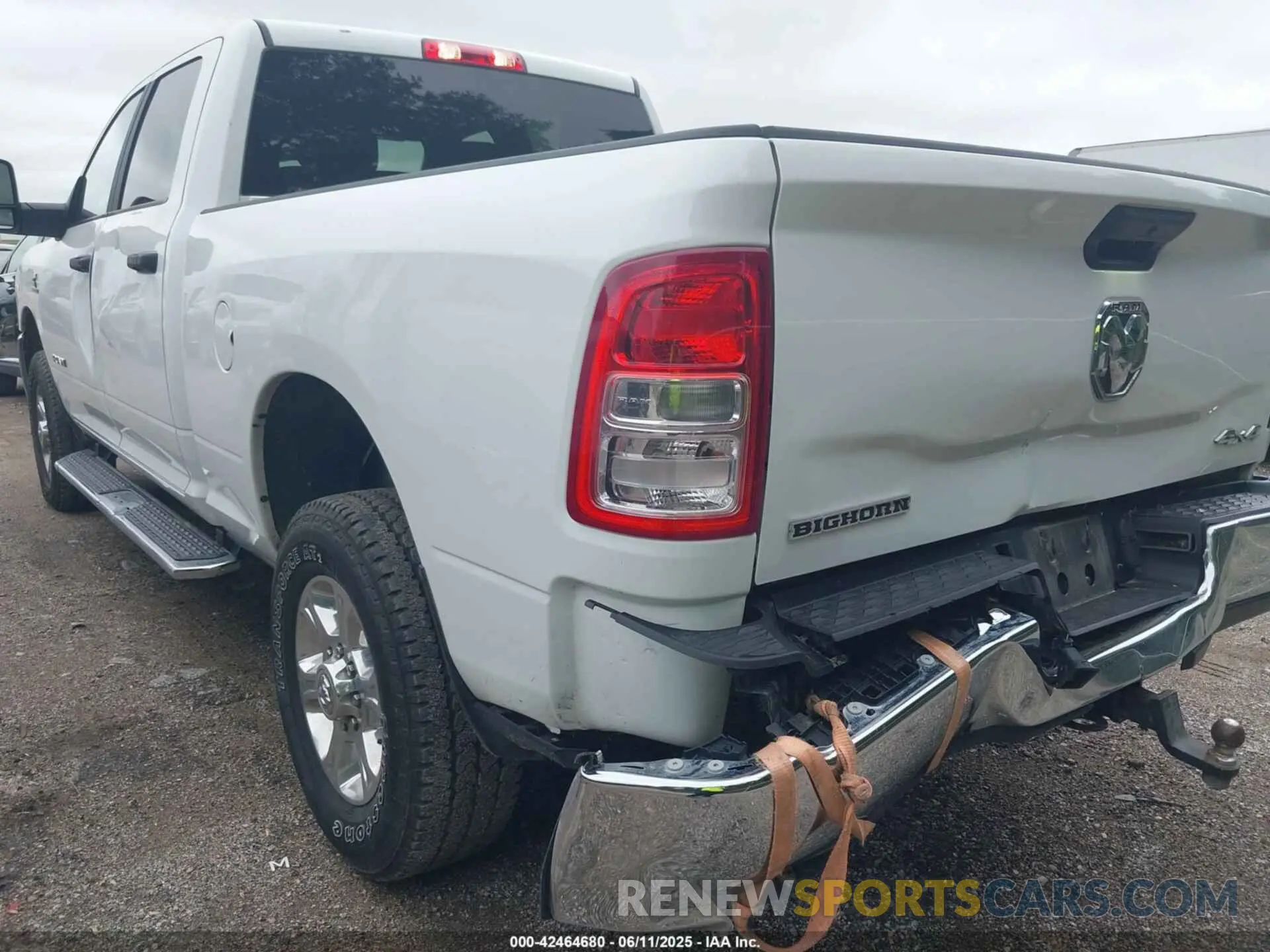 6 Photograph of a damaged car 3C6UR5DL9RG286018 RAM 2500 2024