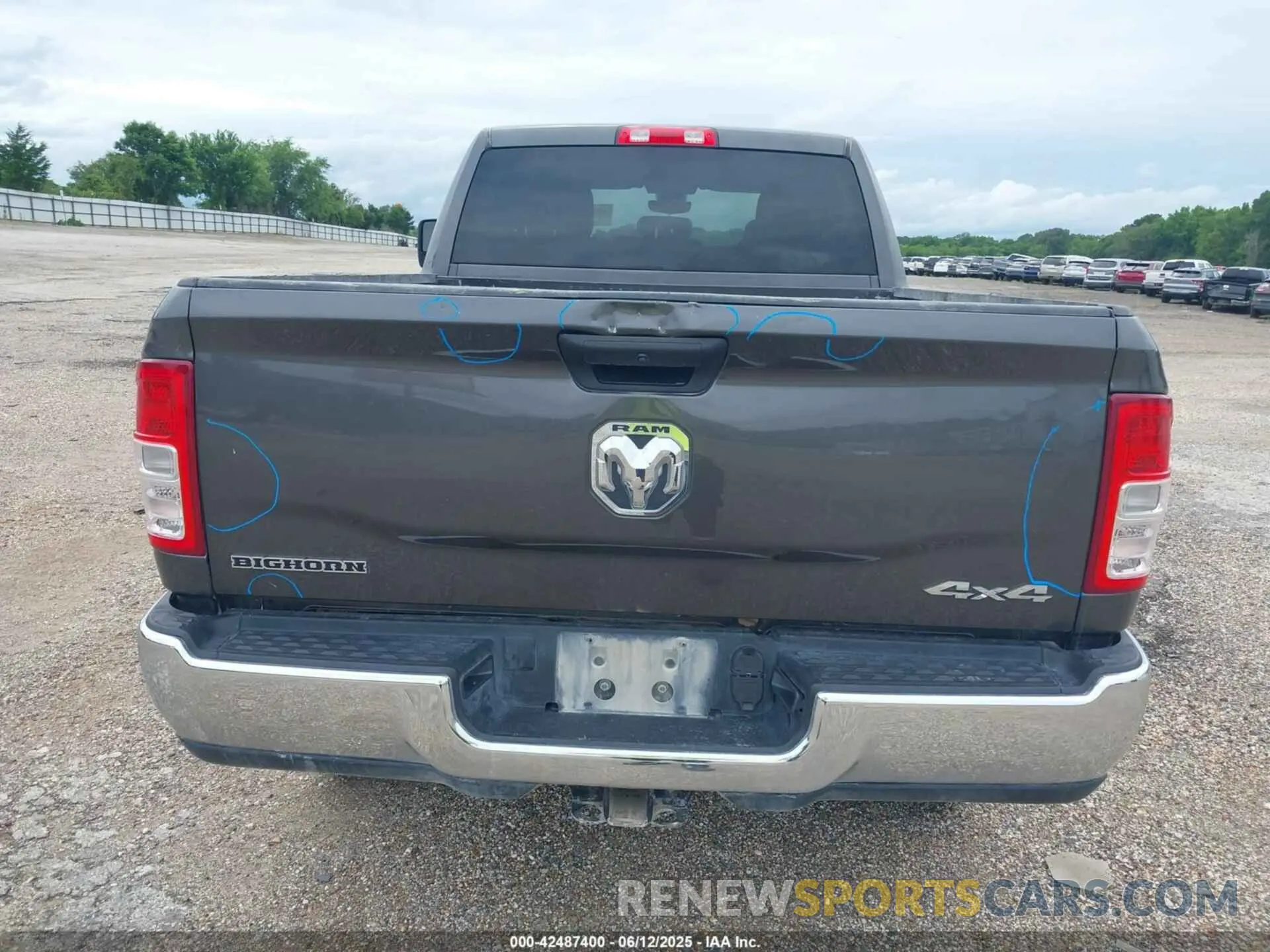 17 Photograph of a damaged car 3C6UR5DL9RG291459 RAM 2500 2024