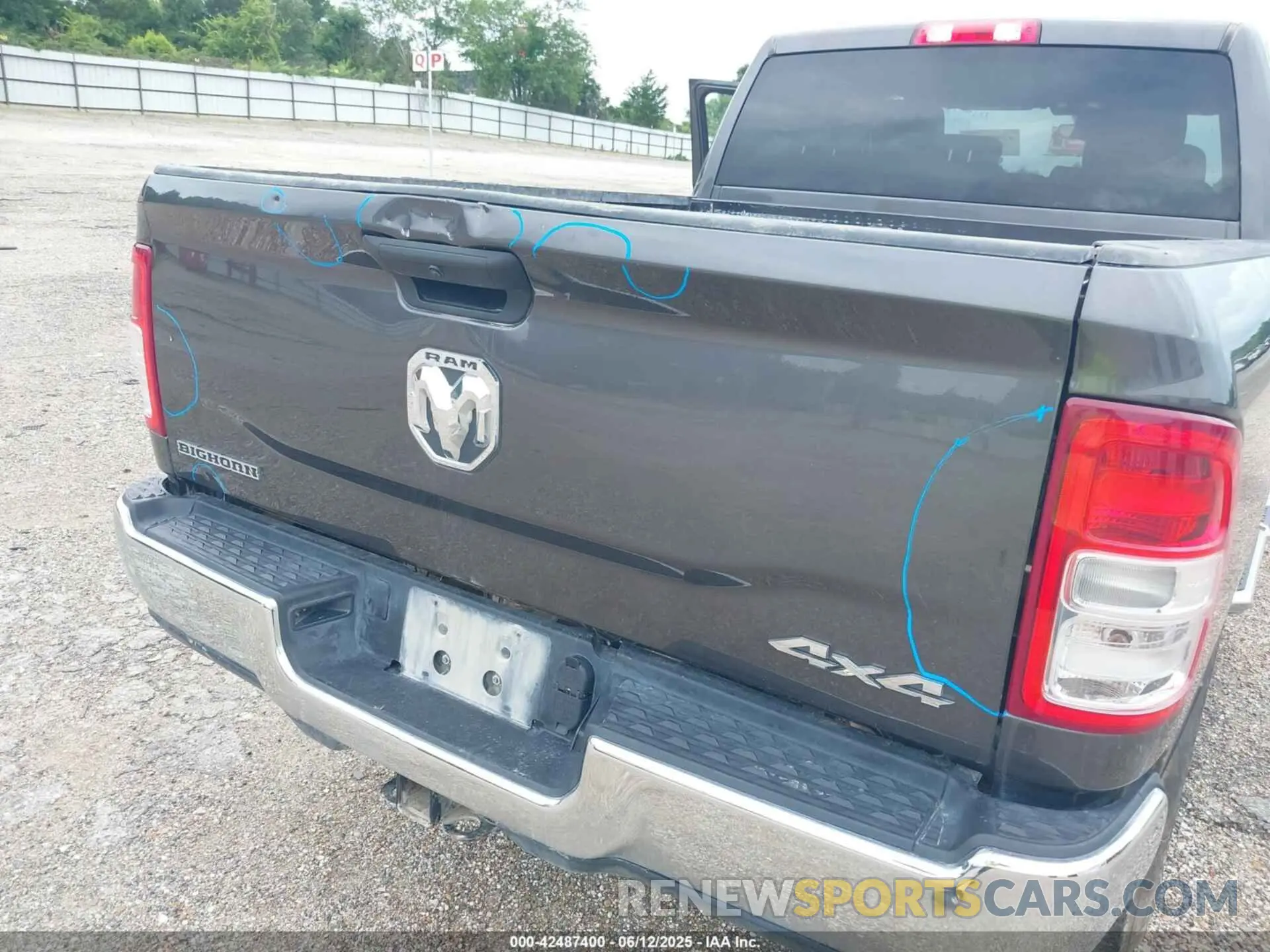 19 Photograph of a damaged car 3C6UR5DL9RG291459 RAM 2500 2024
